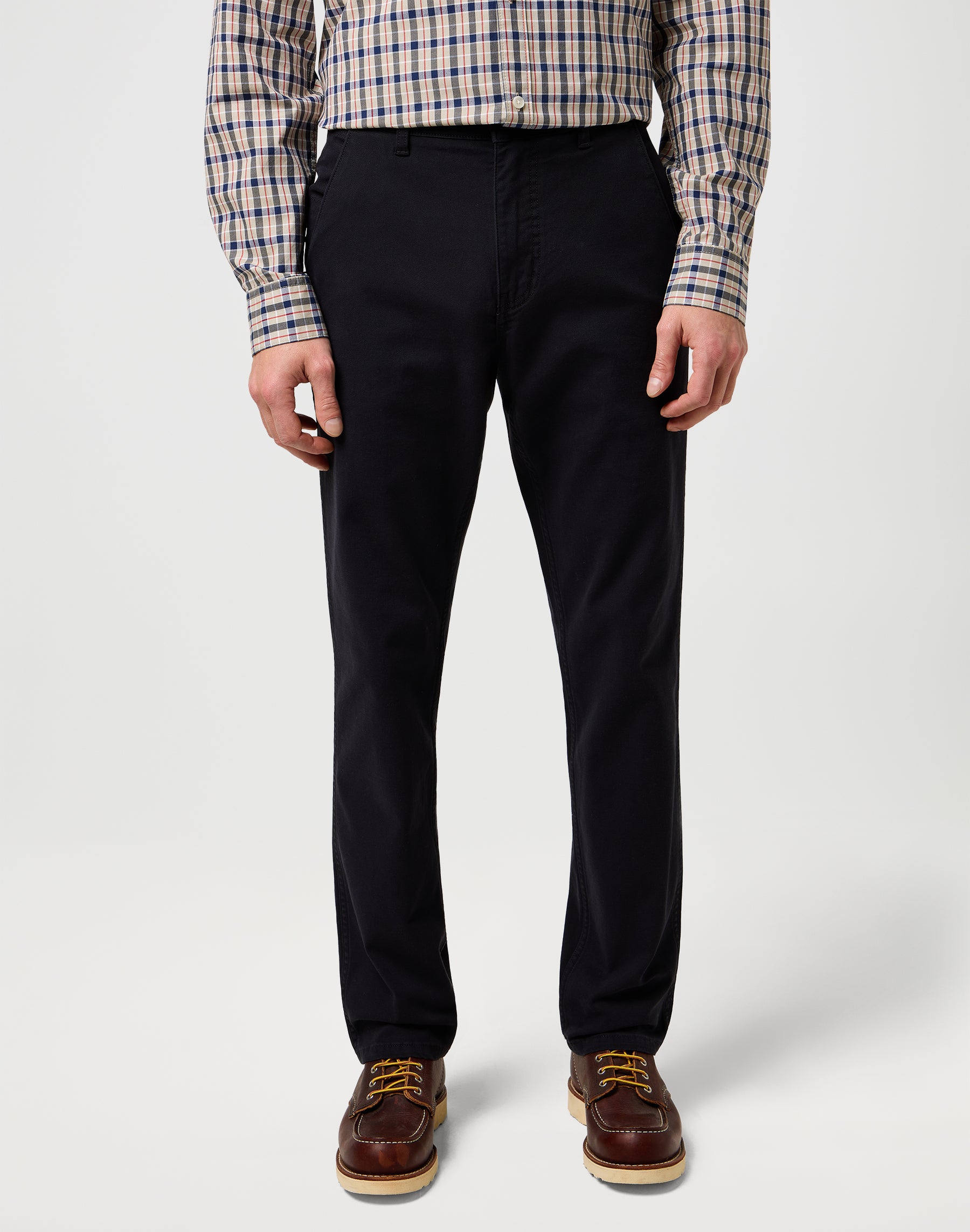 Chino regolare in pantaloni neri Wrangler