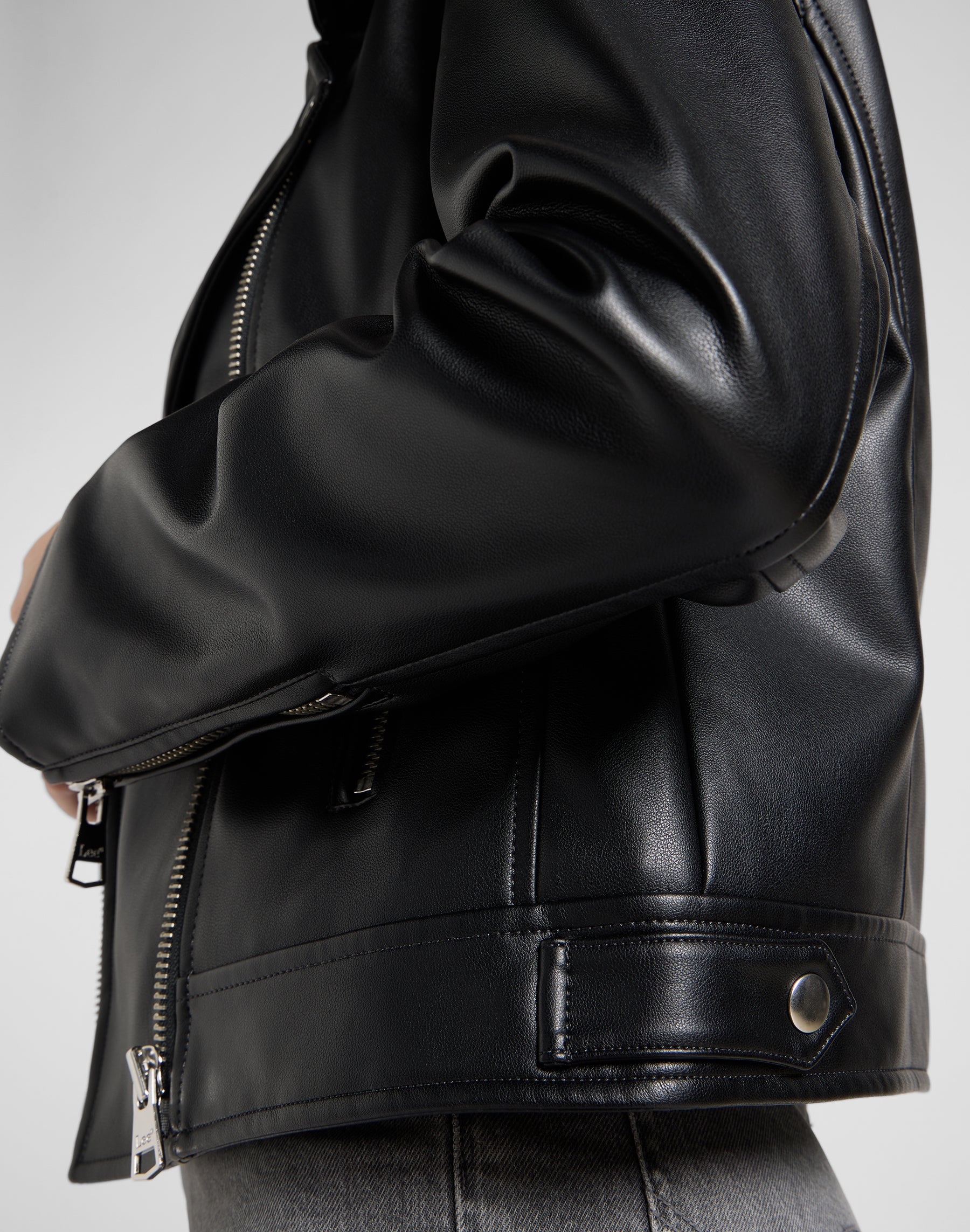 Giacca Moto in Nero Giacche Lee