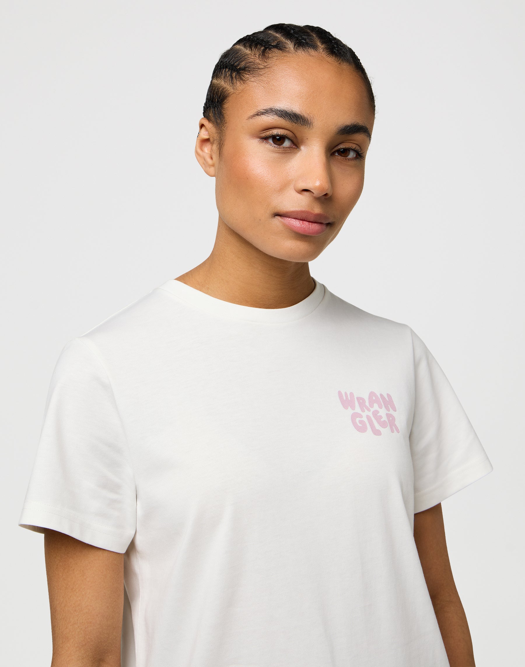 Tee Sign Off in T-shirt bianche usurate Wrangler