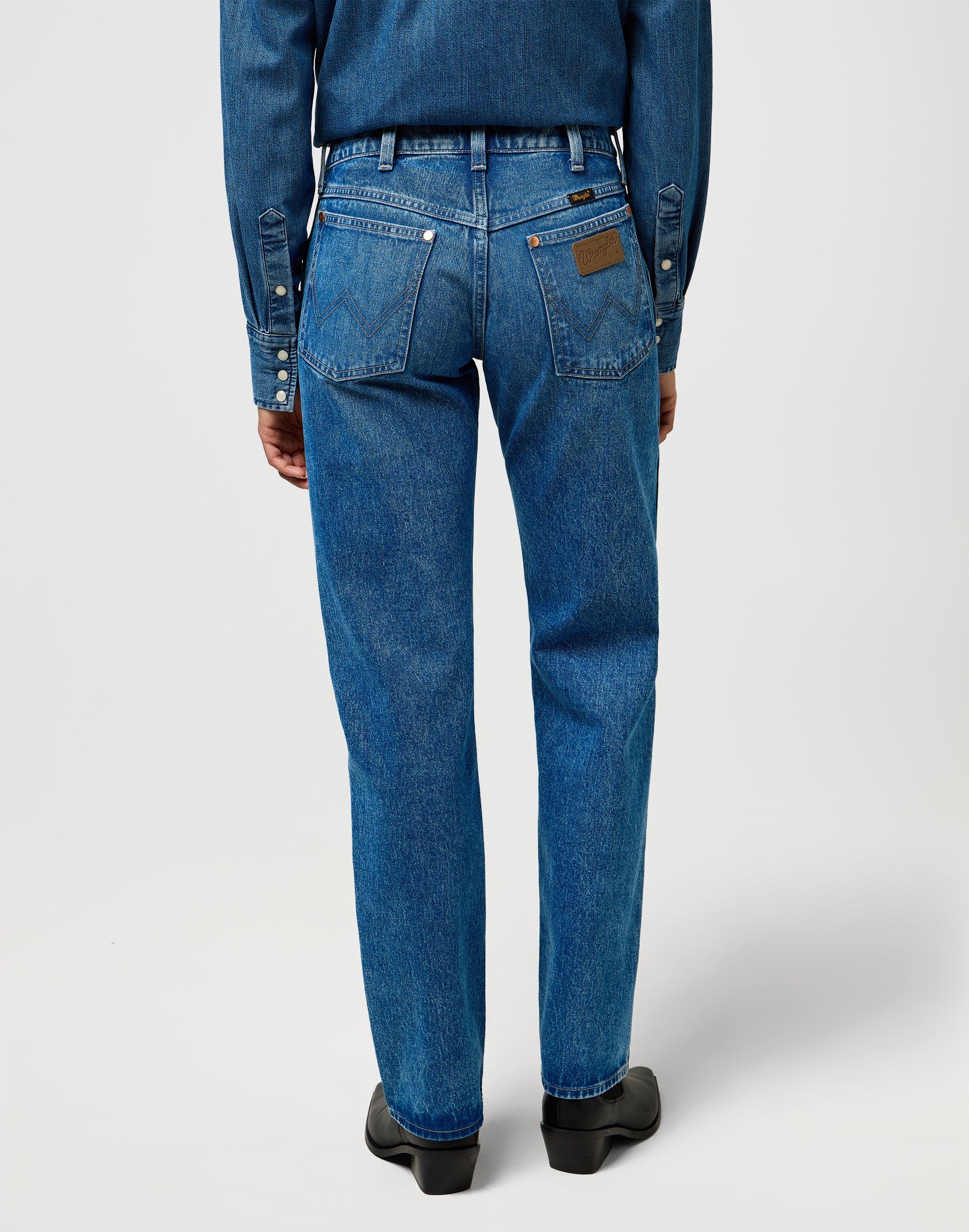 Jeans Cowboy Low Rise in Lasso Lagoon Jeans Wrangler