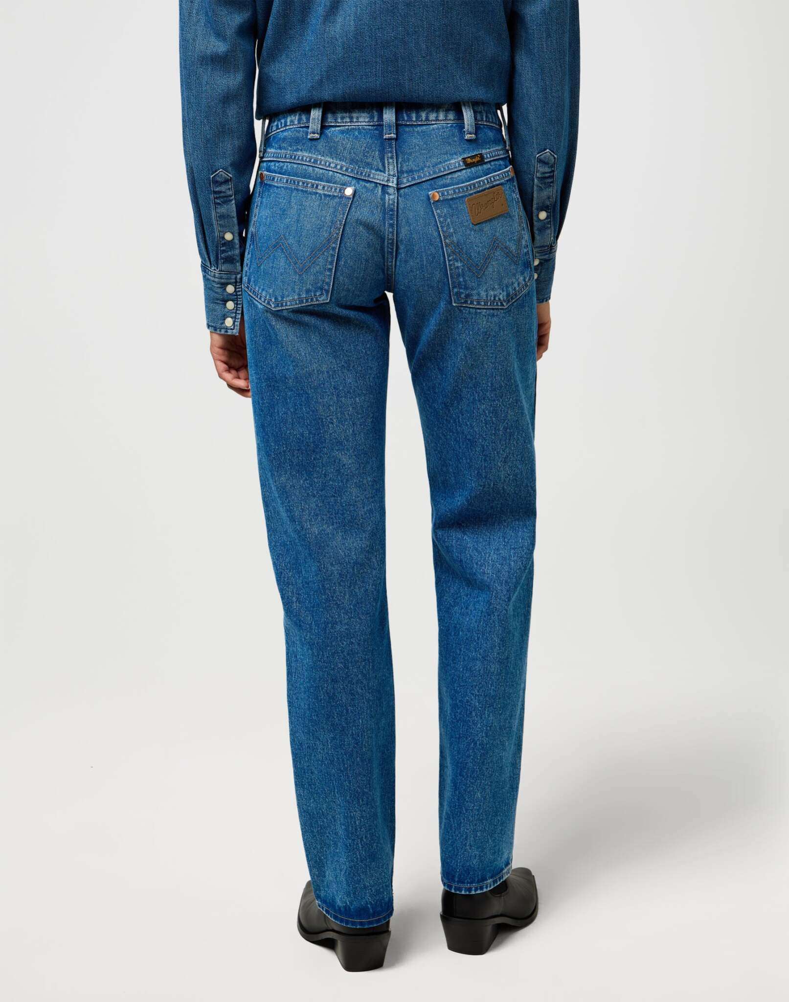 Jeans Cowboy Low Rise in Lasso Lagoon Jeans Wrangler