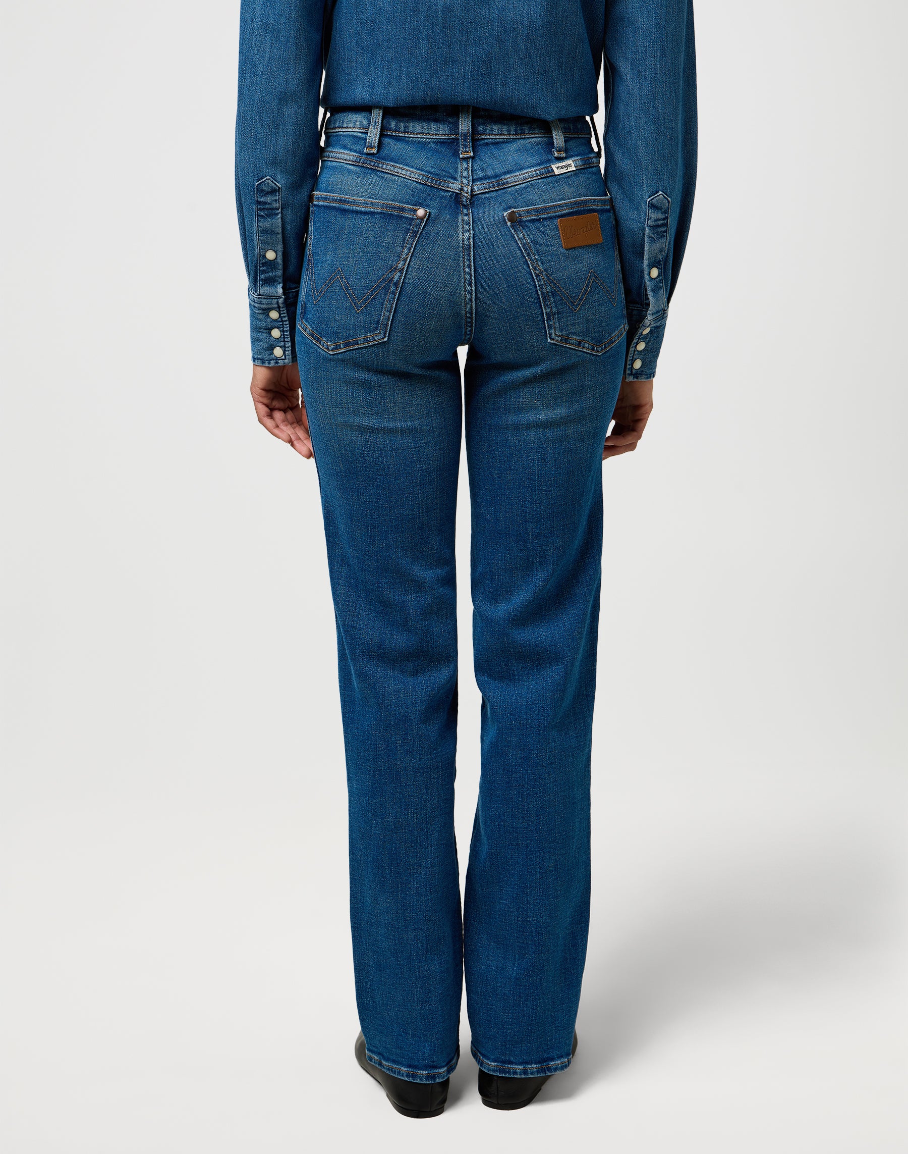 Dritto in Canyon Crest Jeans Wrangler