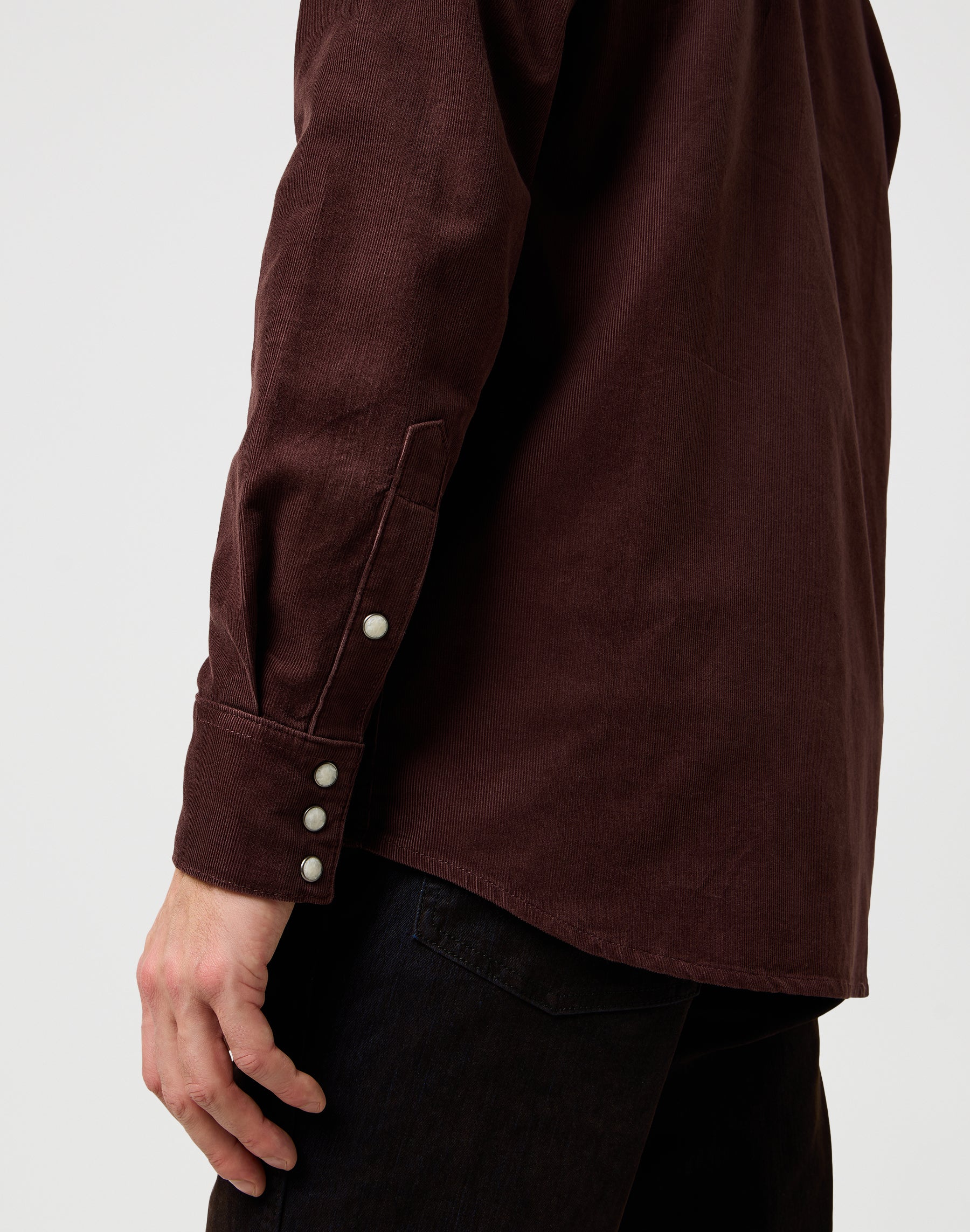 Camicia Western in corda di mogano Camicie Wrangler