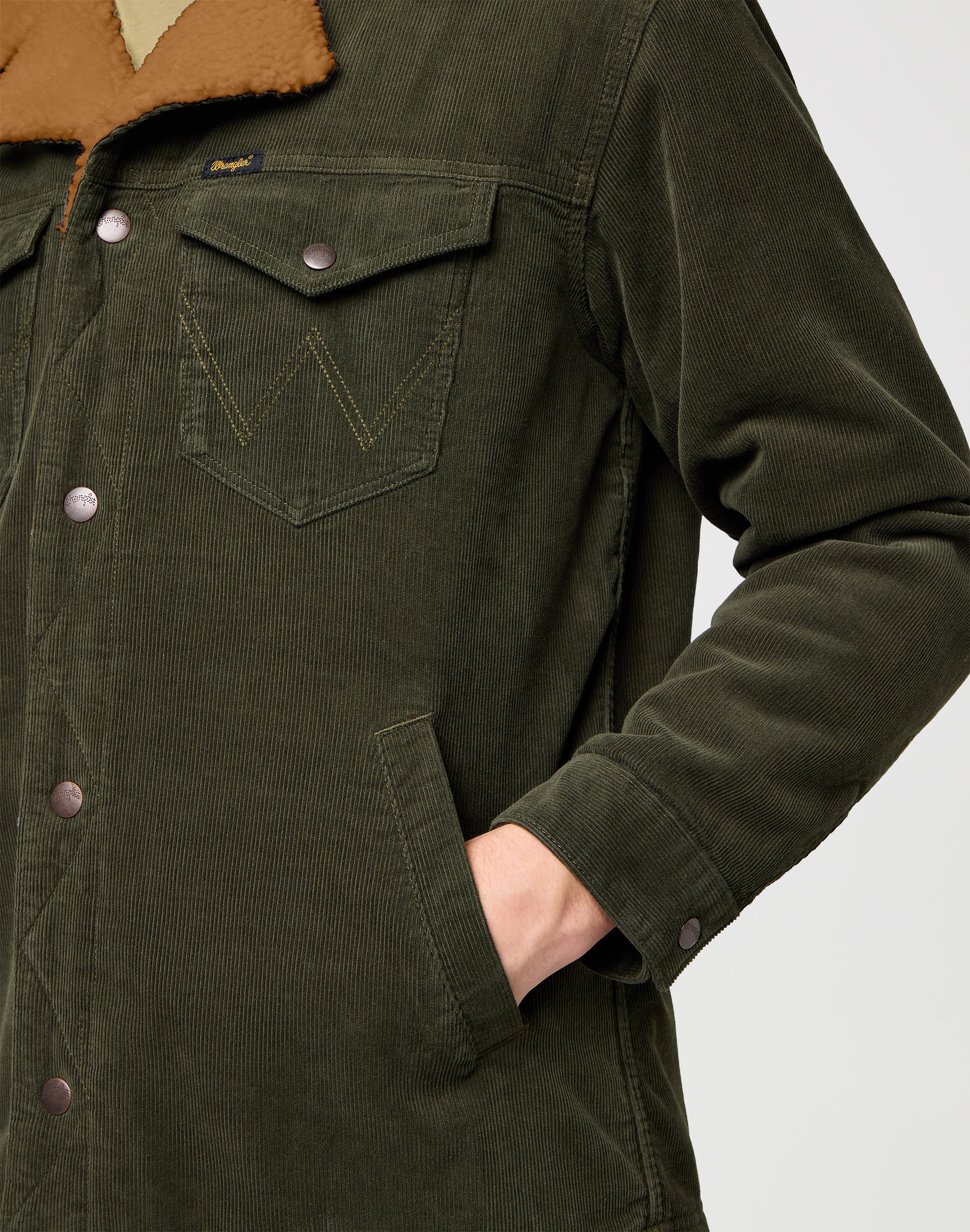 Cappotto Wrange in giacca notte foresta Wrangler