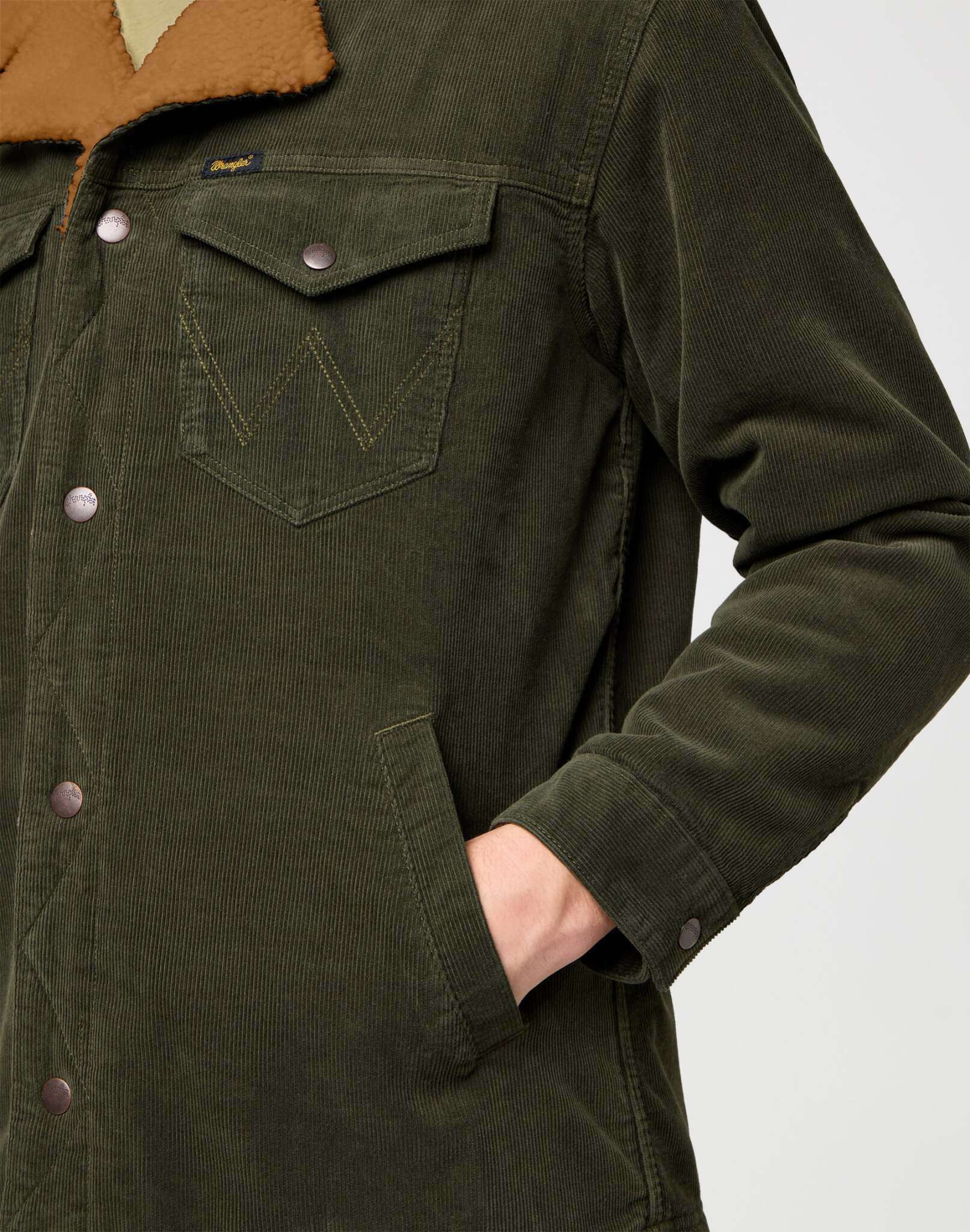 Cappotto Wrange in giacca notte foresta Wrangler