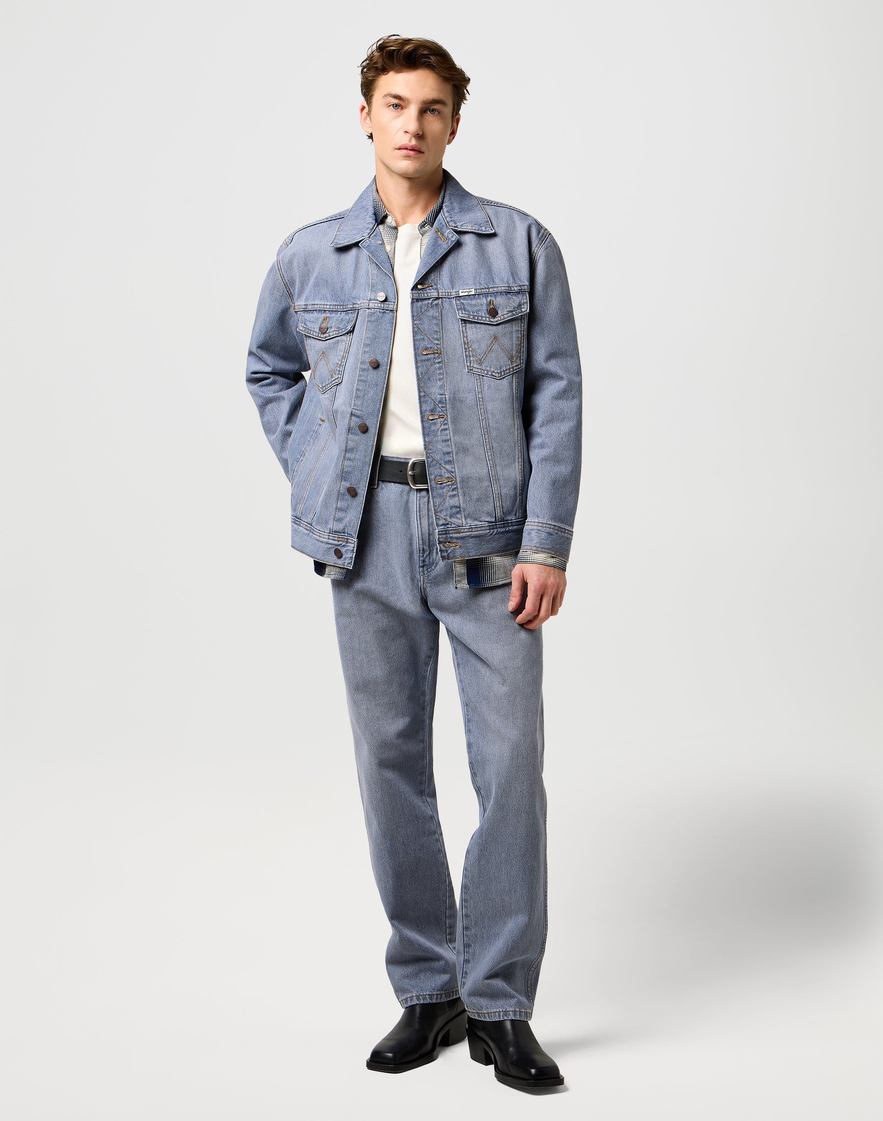 Giacca Anti Fit in Light Ice Giacche Wrangler