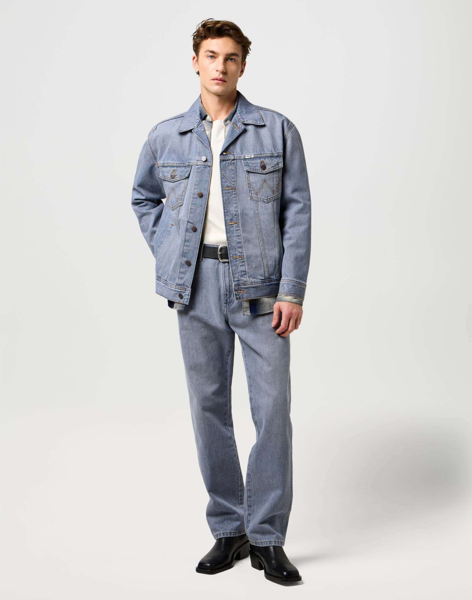 Giacca Anti Fit in Light Ice Giacche Wrangler