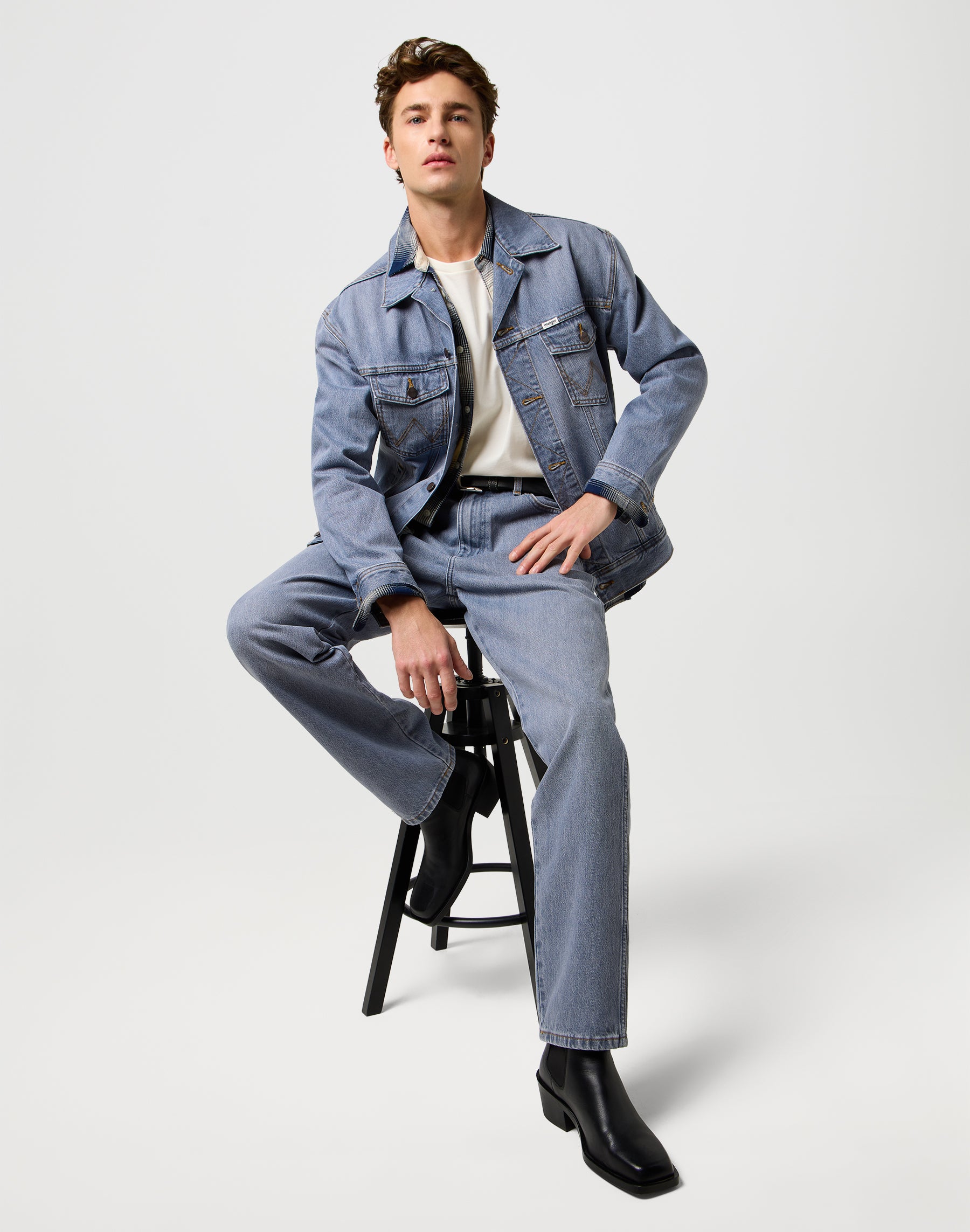 Giacca Anti Fit in Light Ice Giacche Wrangler