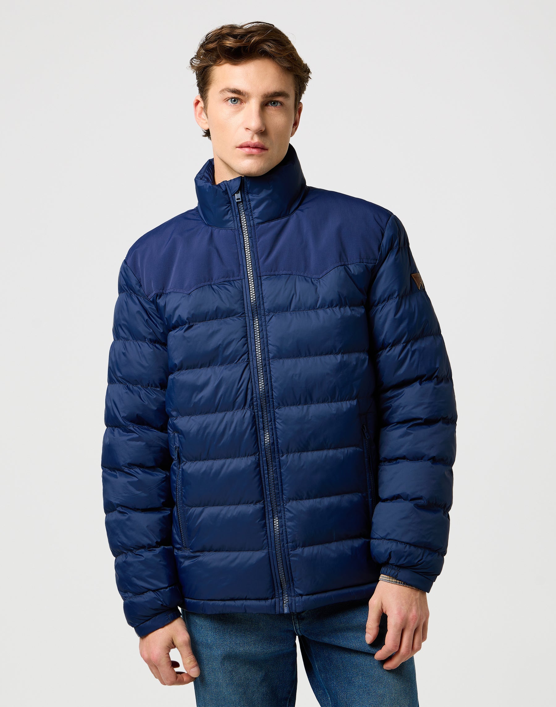Imballabile Puffer in giacche Wrangler Navy