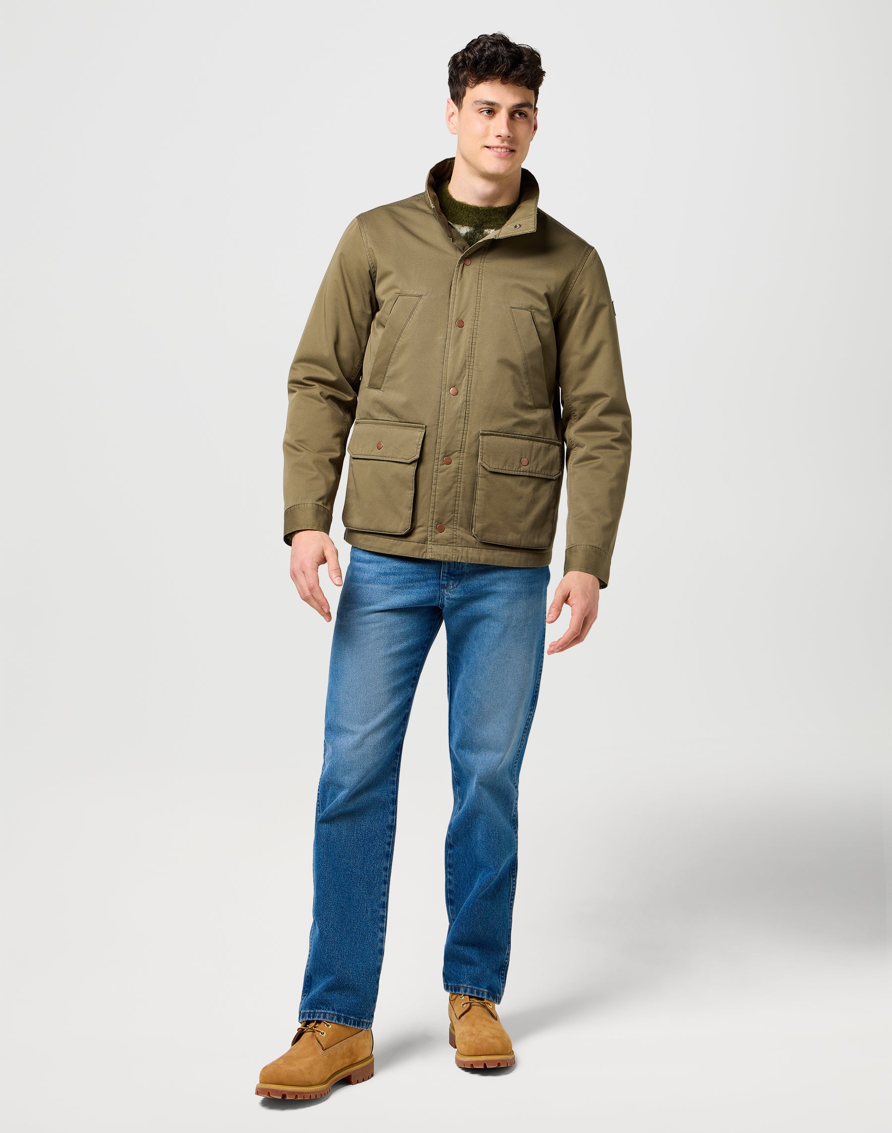 Giacca Field in verde edera Giacche Wrangler