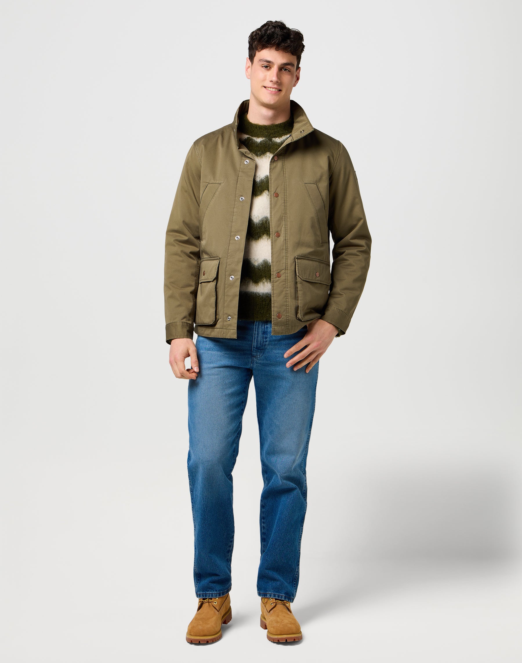 Giacca Field in verde edera Giacche Wrangler