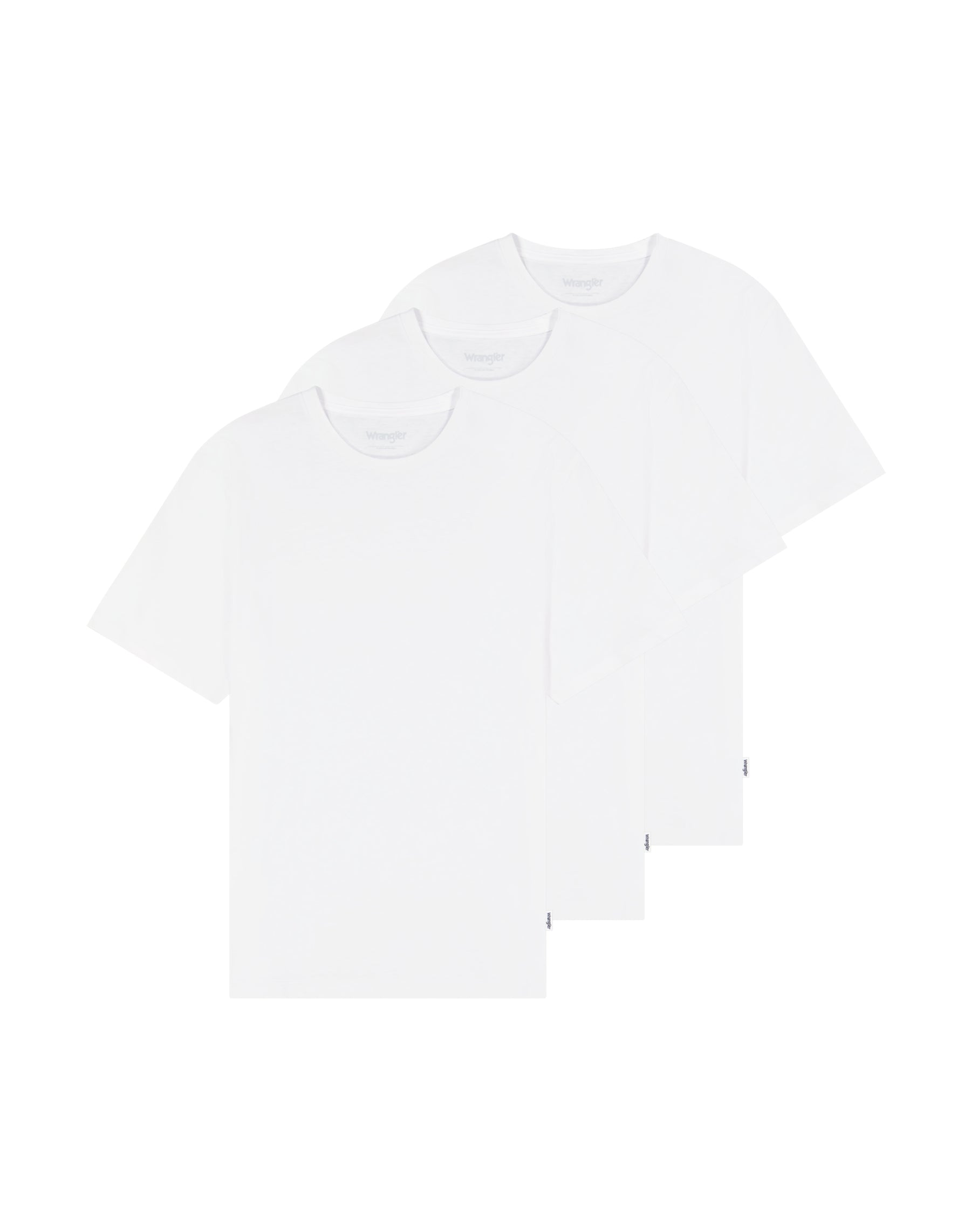 3 Pack Tee in Bianco Magliette Wrangler