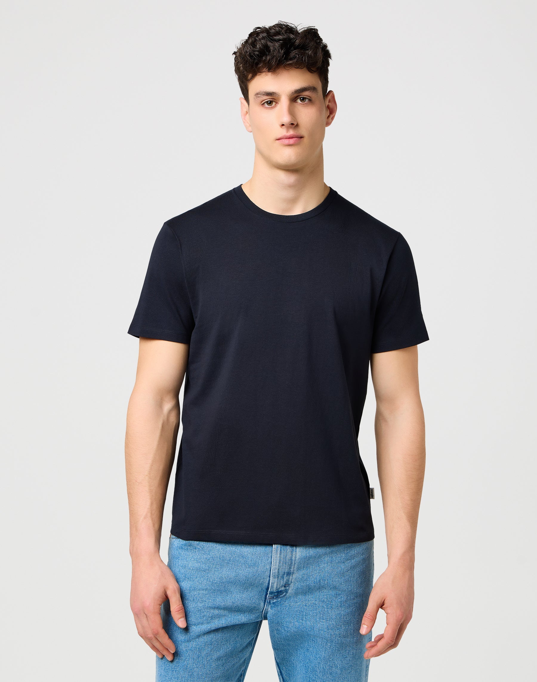 3 Pack Tee in Bianco Navy Nero Magliette Wrangler