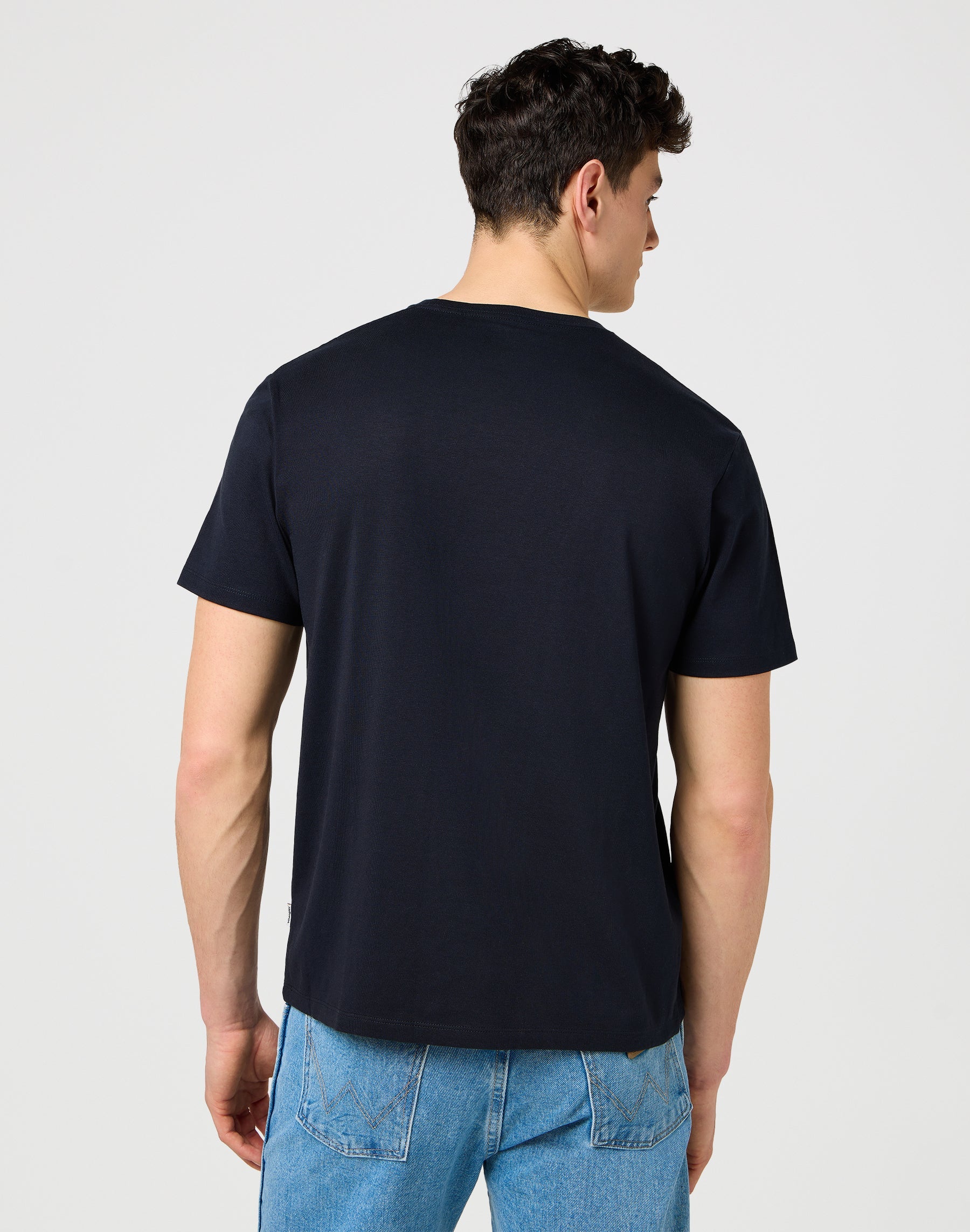 3 Pack Tee in Bianco Navy Nero Magliette Wrangler