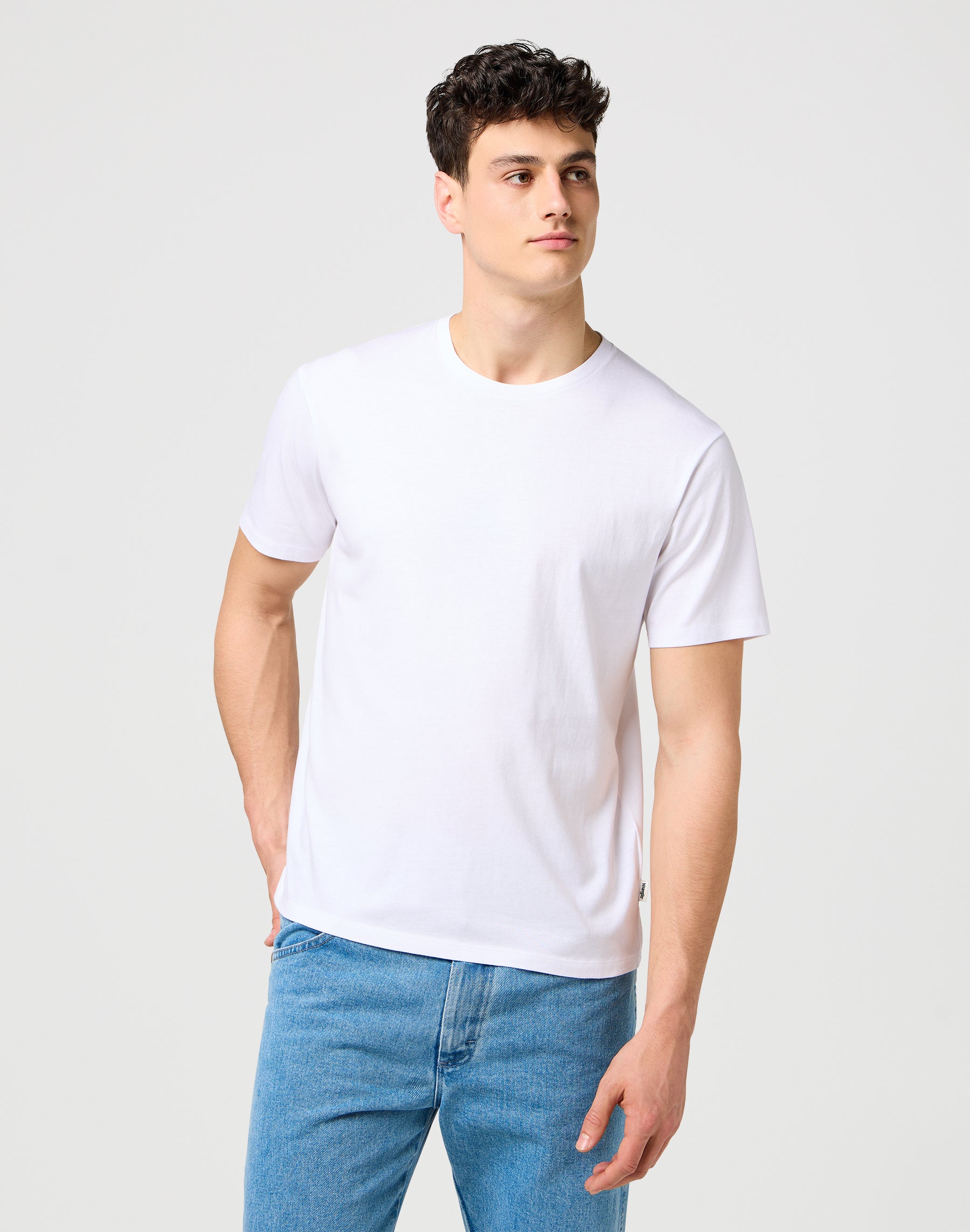 3 Pack Tee in Bianco Navy Nero Magliette Wrangler