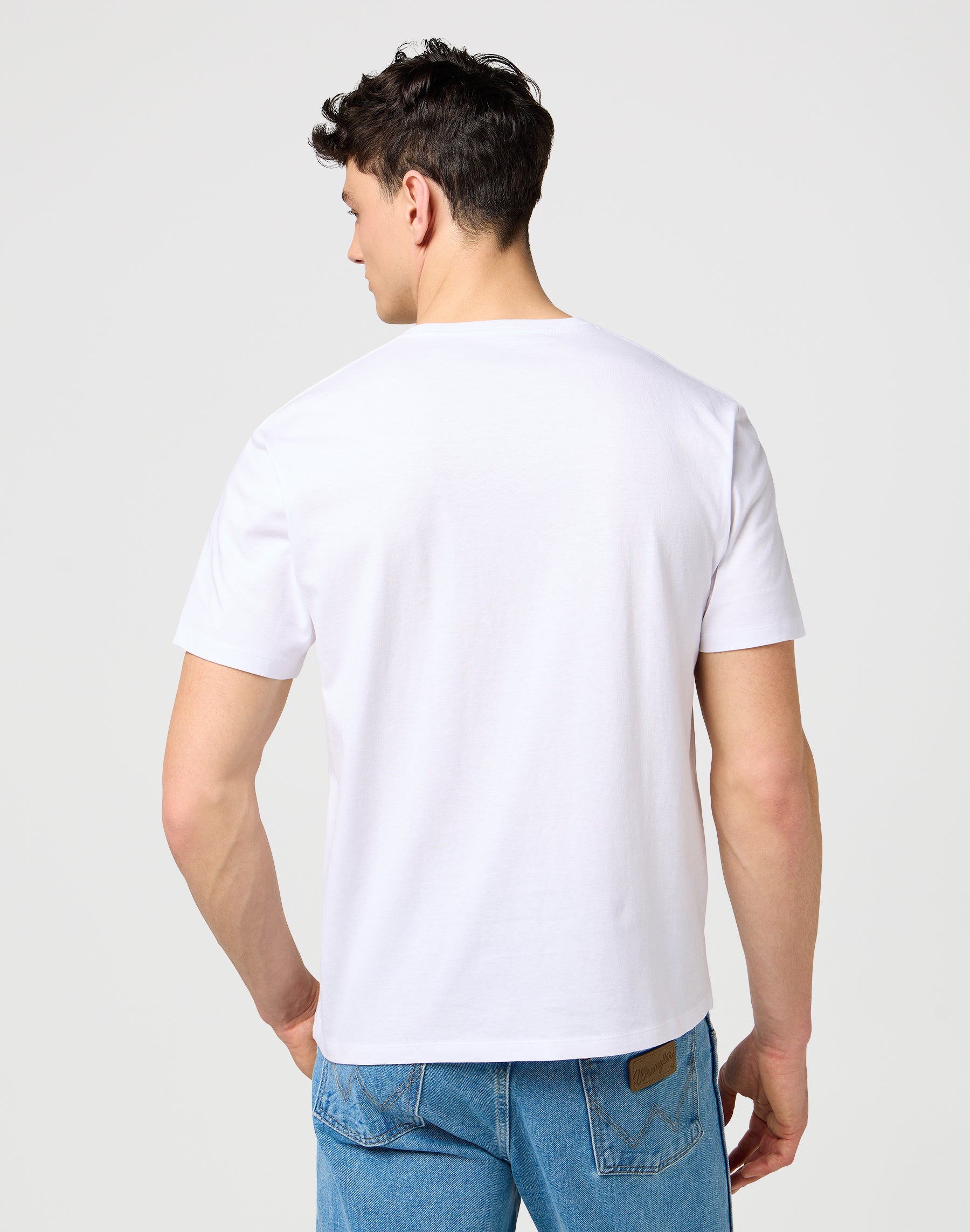 3 Pack Tee in Bianco Navy Nero Magliette Wrangler