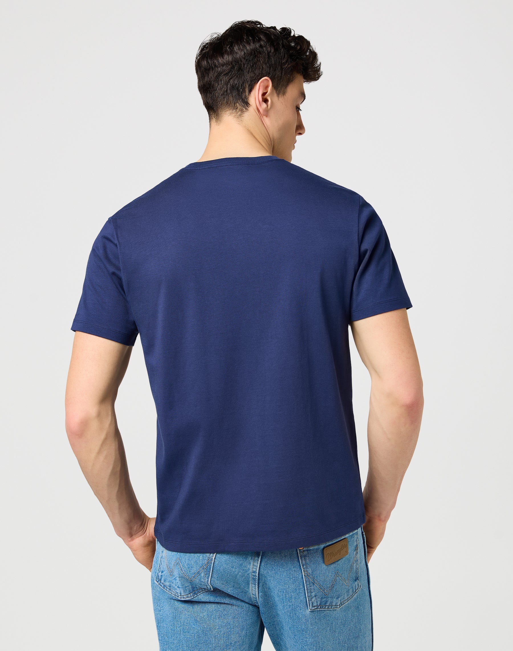 3 Pack Tee in Bianco Navy Nero Magliette Wrangler