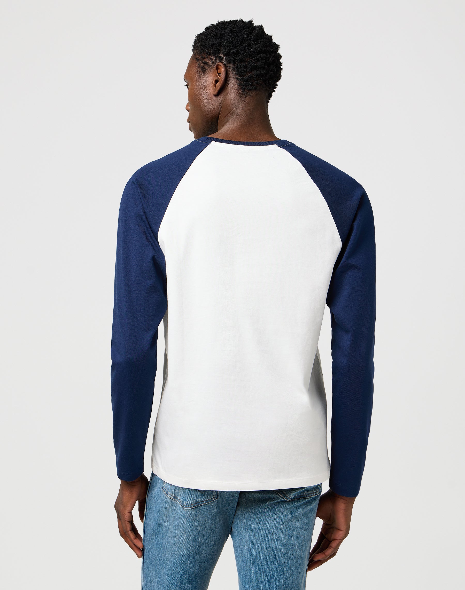 Maglietta da baseball Ls in nero Iris T-Shirt Wrangler