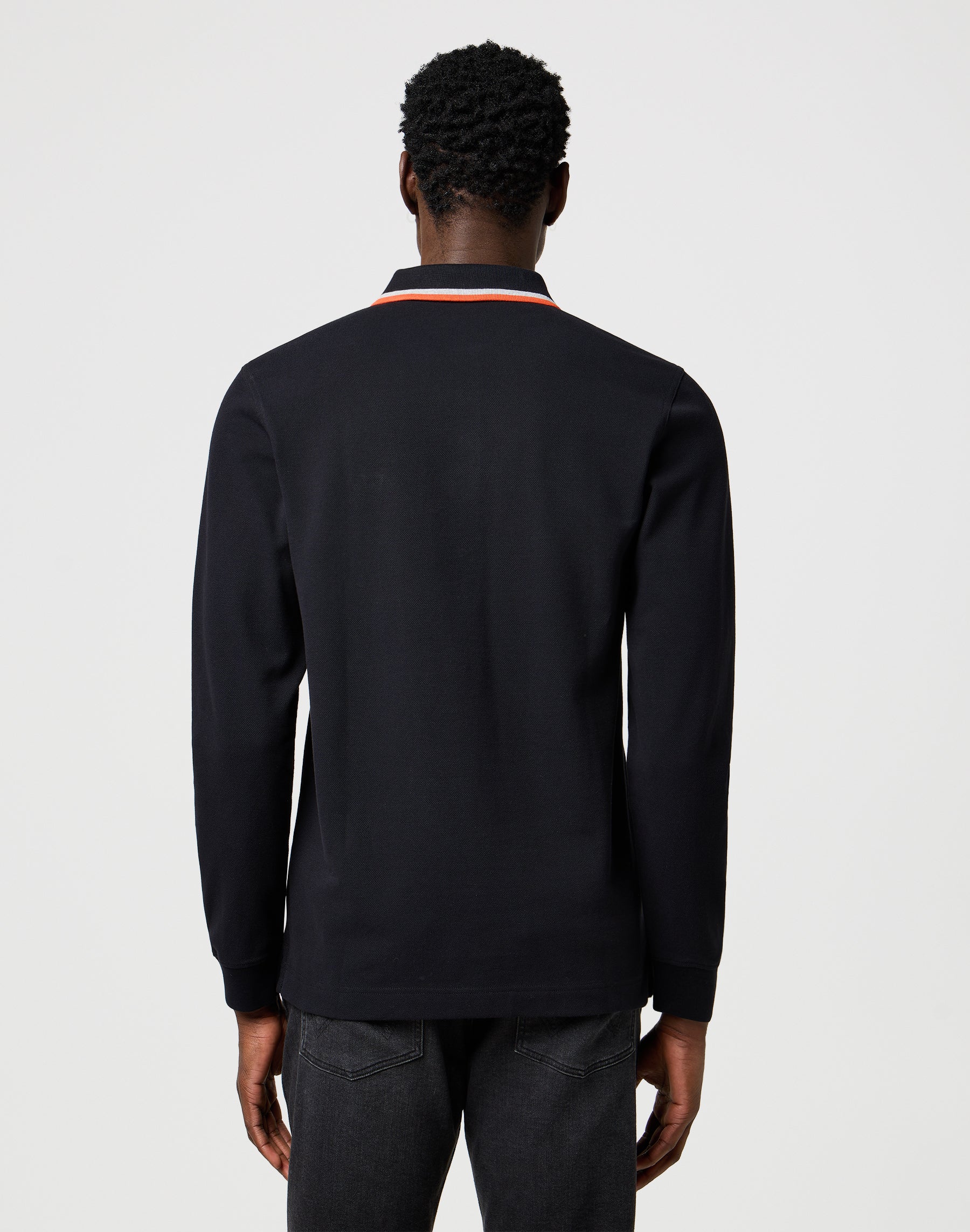 Polo Ls in nero Magliette Wrangler