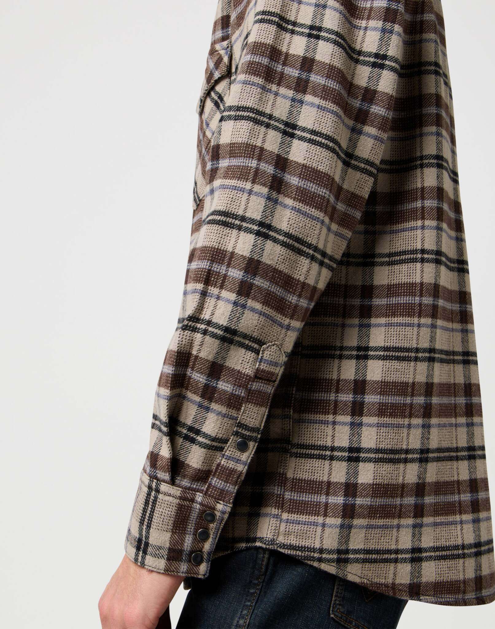 Camicia Western in nero ricco Camicie Wrangler