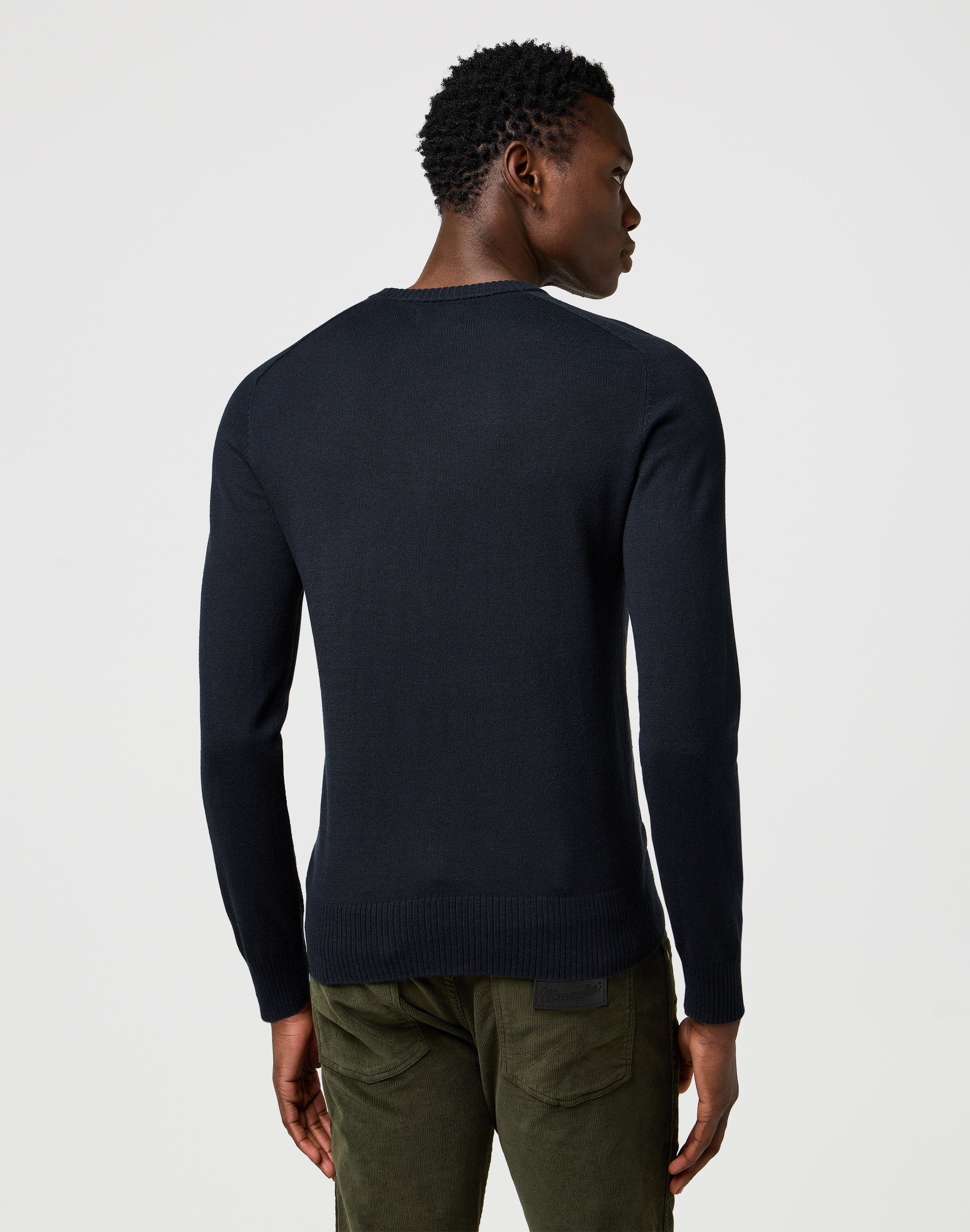 Maglione in maglia nera Maglioni Wrangler