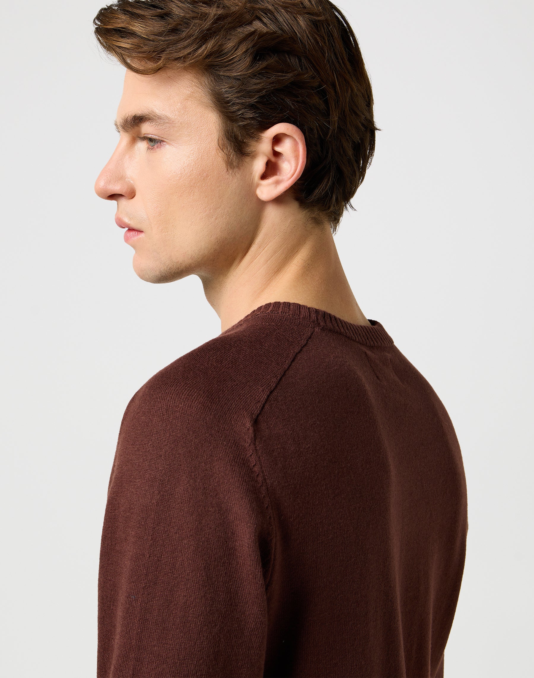 Maglione a maglia in mogano Maglioni Wrangler