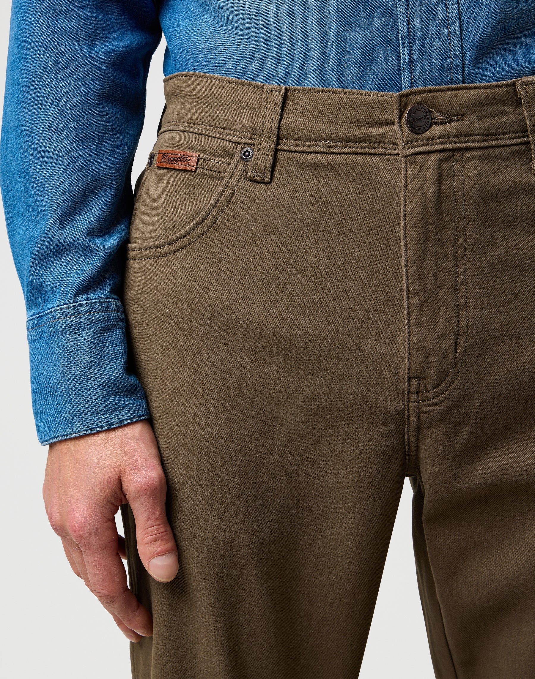 Texas in pantaloni d'asfalto Wrangler