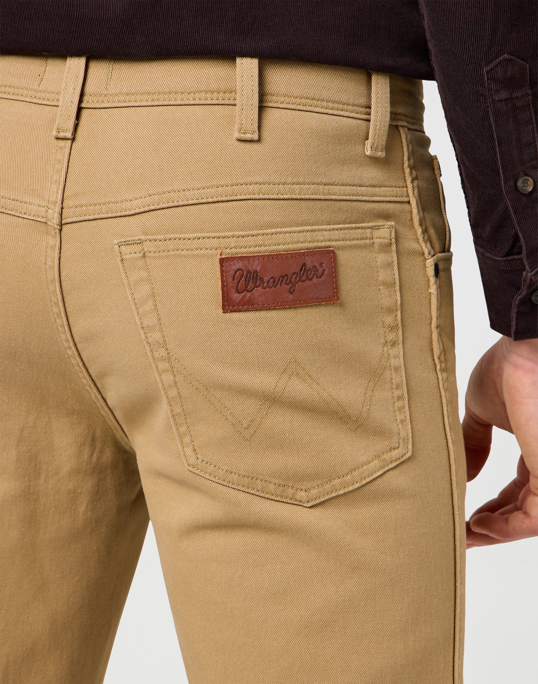 Texas in pantaloni occhio di tigre Wrangler