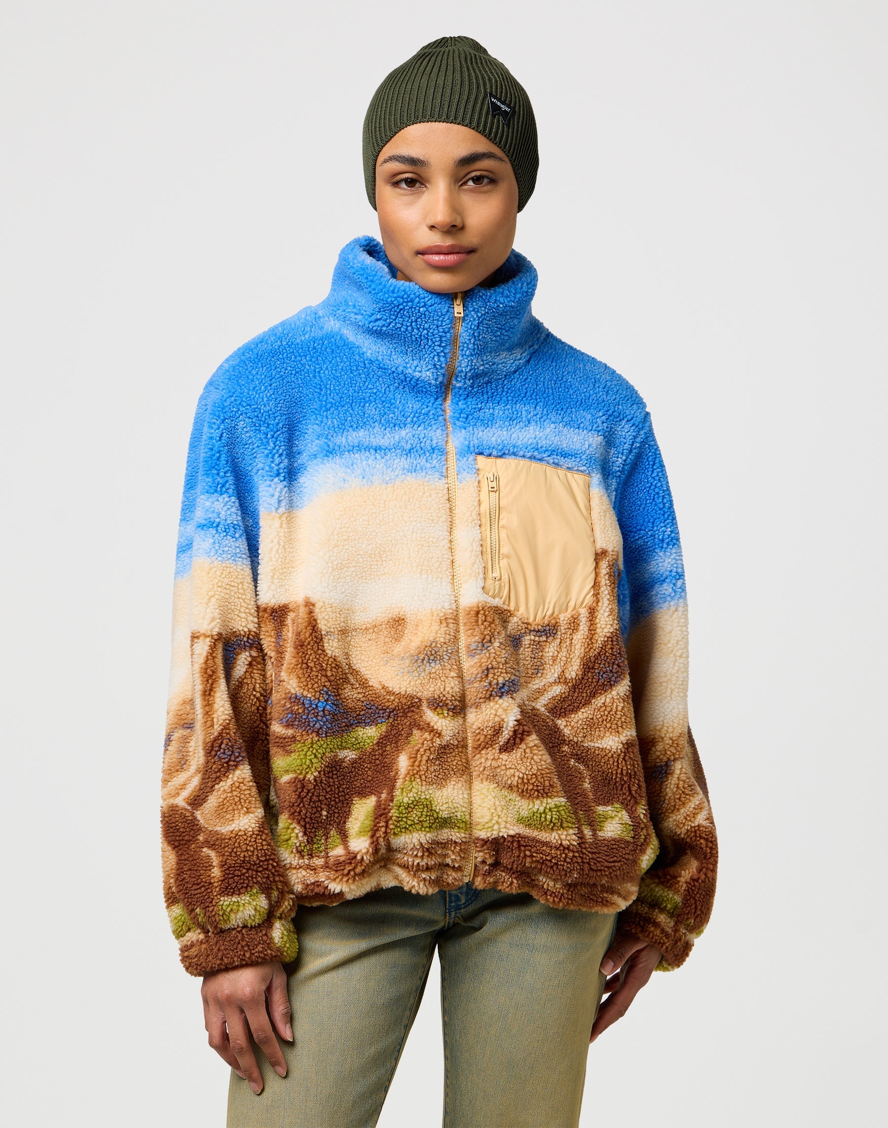 Berretto Easy in verde edera di Wrangler