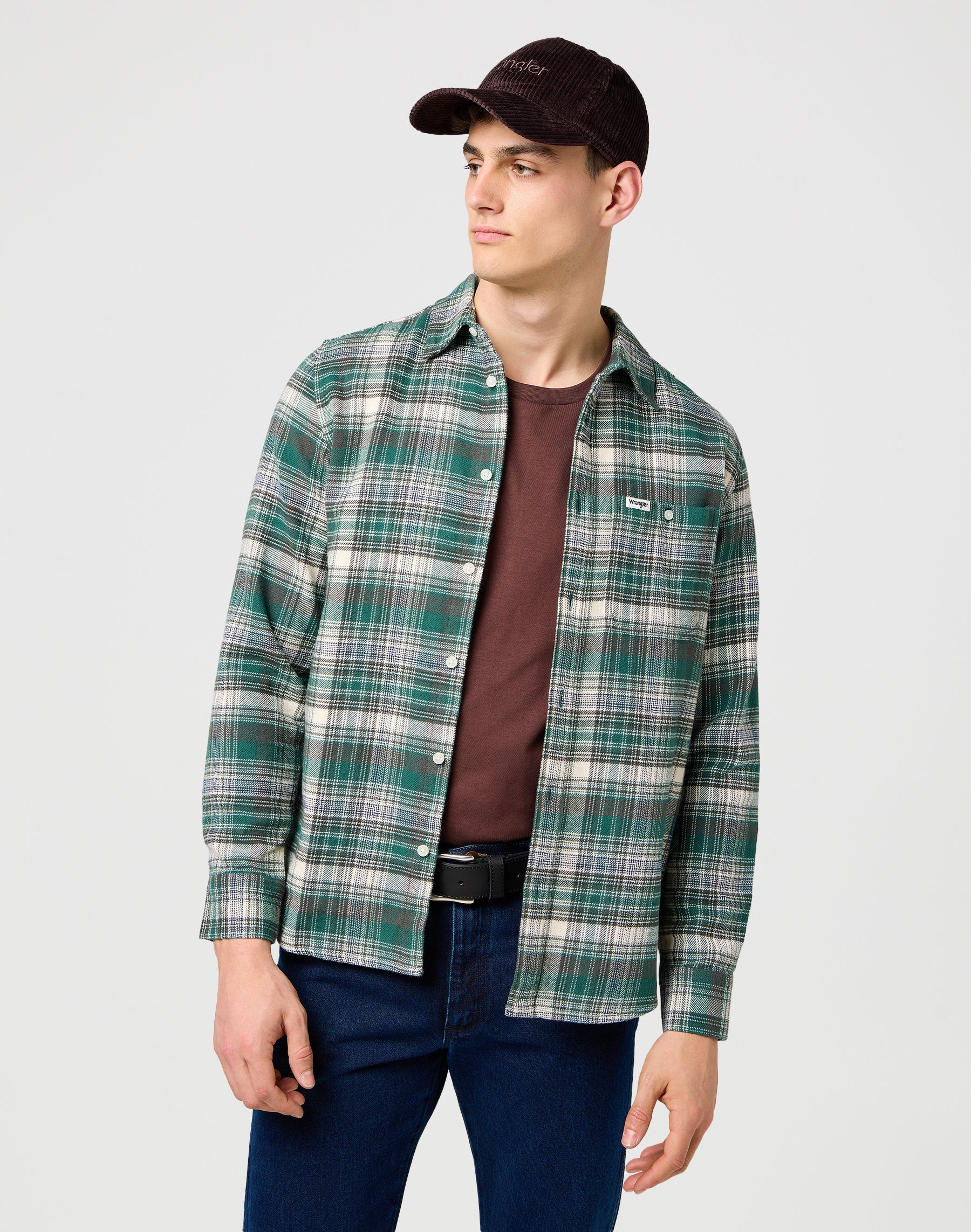 Cappello di velluto a coste in berretto talpa Wrangler