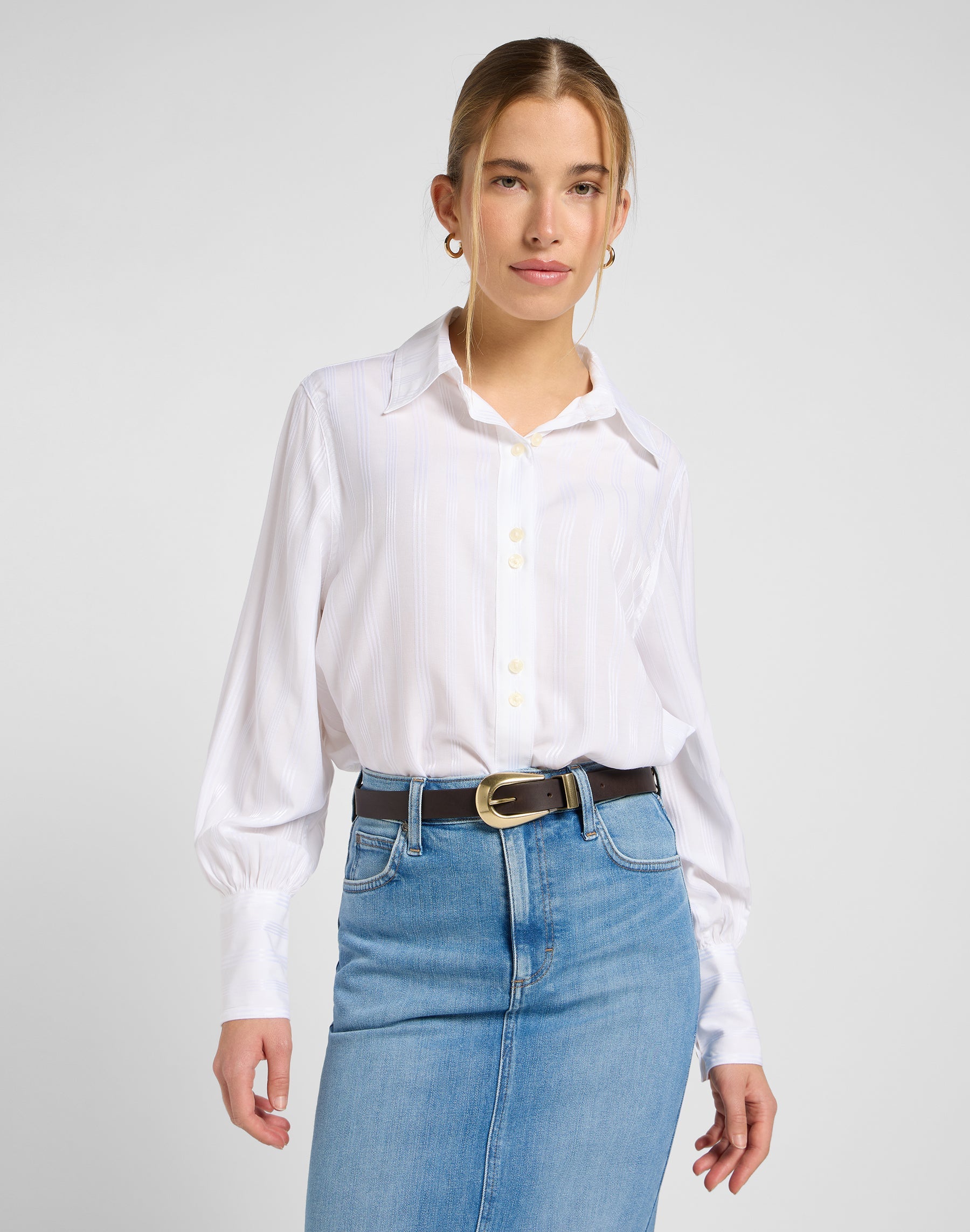 Cintura da donna in marrone scuro Belt Lee