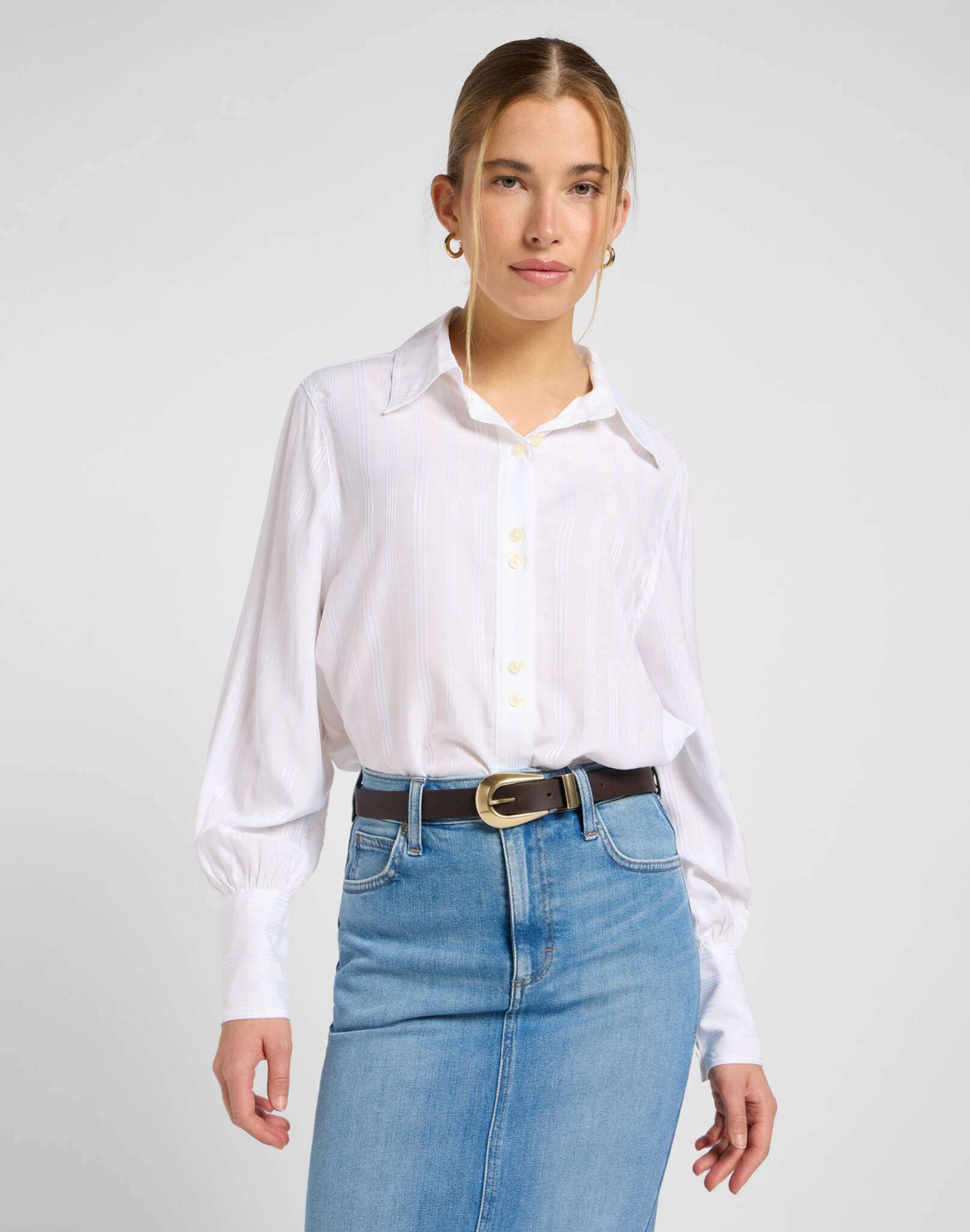 Cintura da donna in marrone scuro Belt Lee