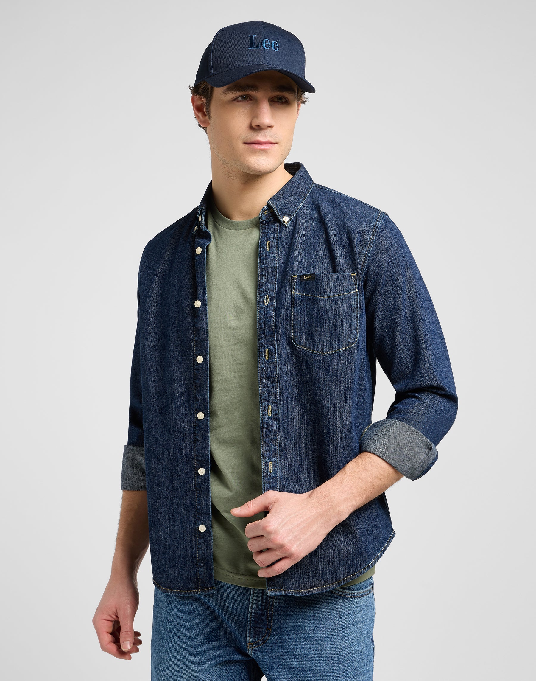 Berretto Lee in rivetto Navy Berretti Lee