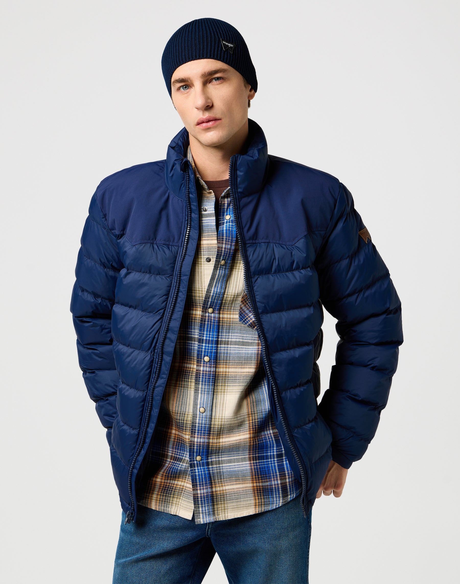 Berretto Easy in cappelli blu Wrangler