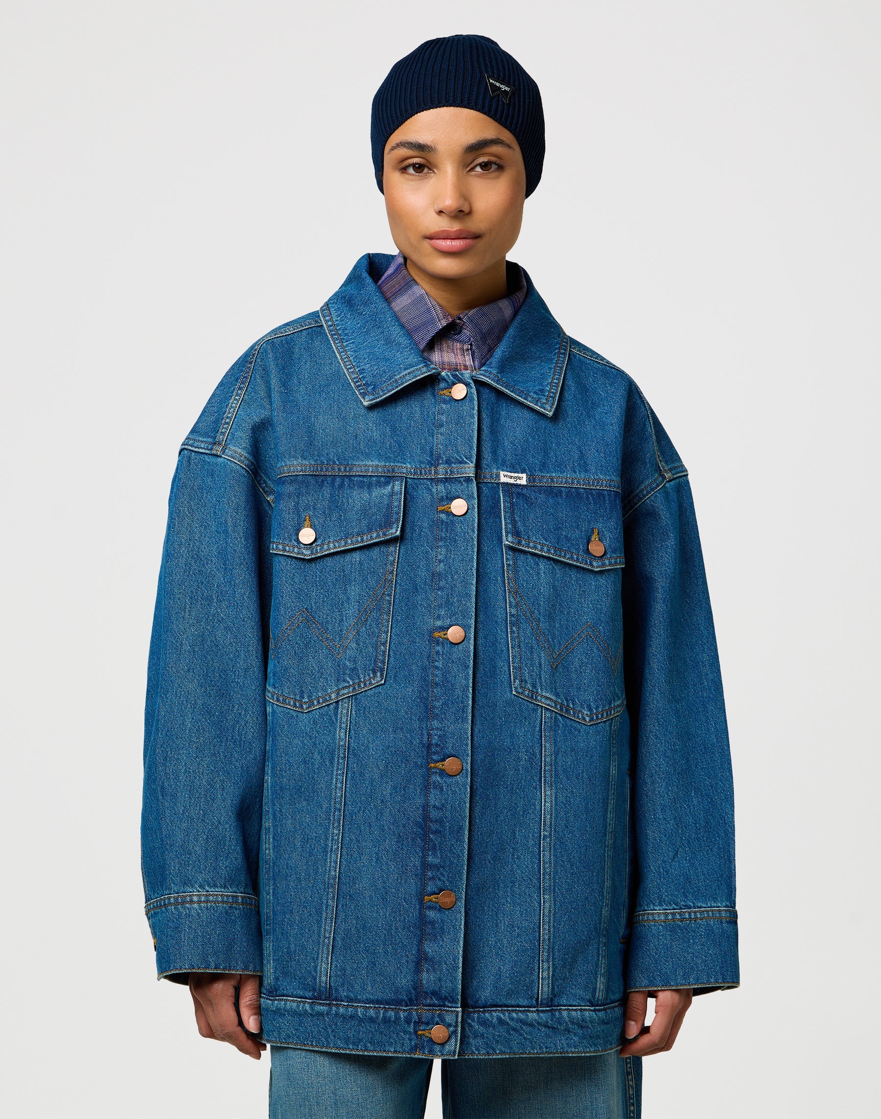 Berretto Easy in cappelli blu Wrangler