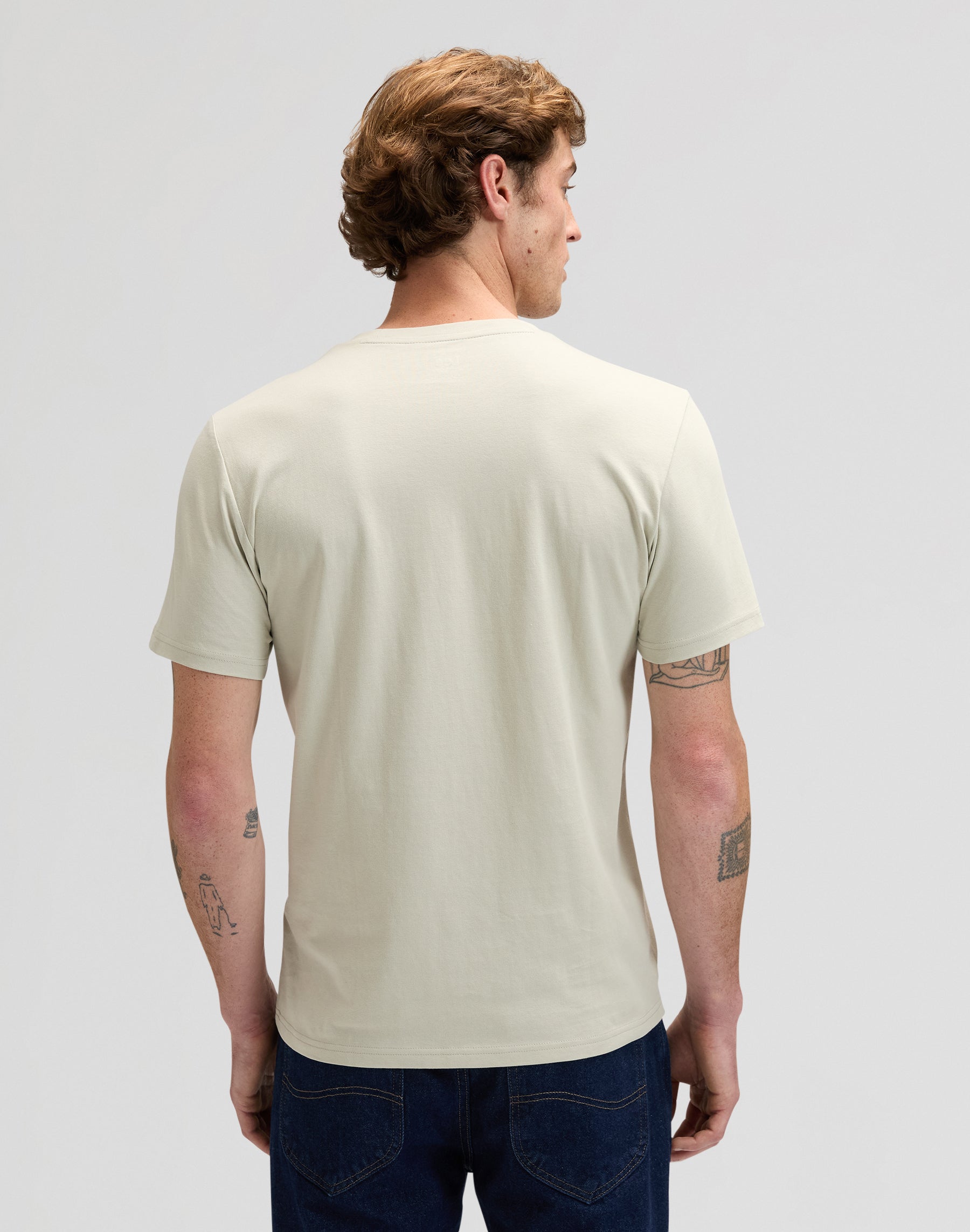 Maglietta con logo Ss Patch in Cove