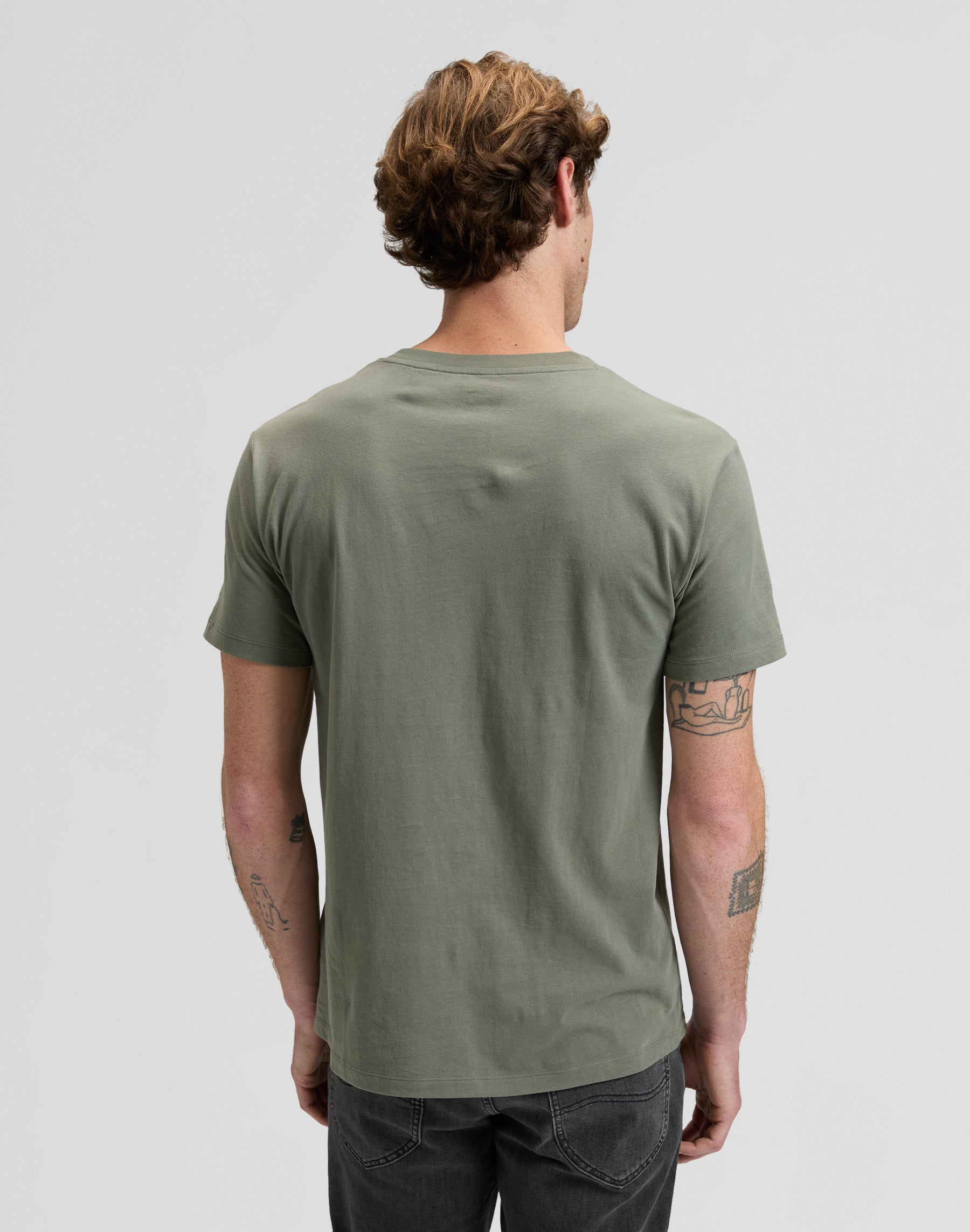 Maglietta Ultimate Pocket in Lichen Olive