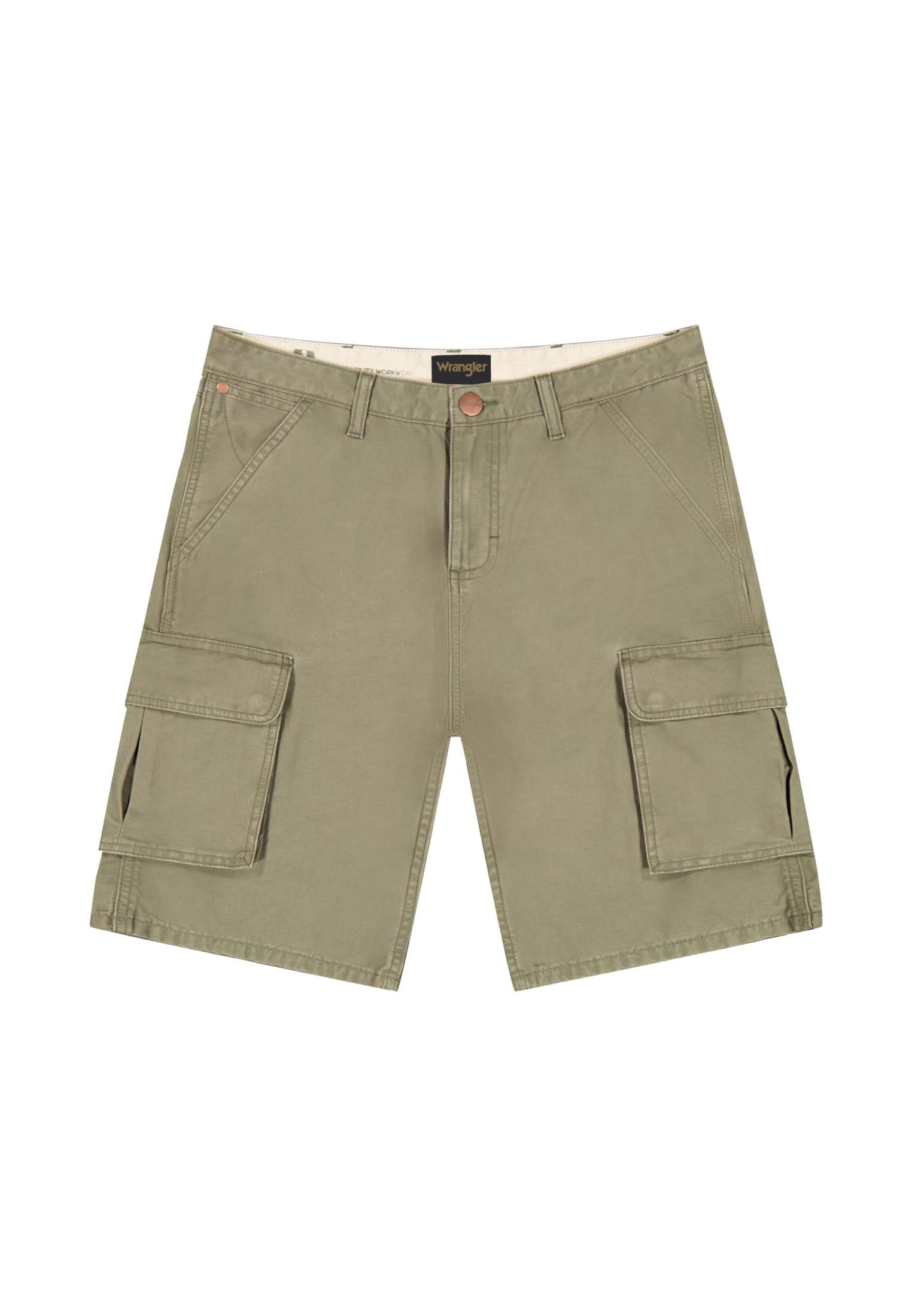 Pantaloncini cargo in Dusty Olive Shorts Wrangler