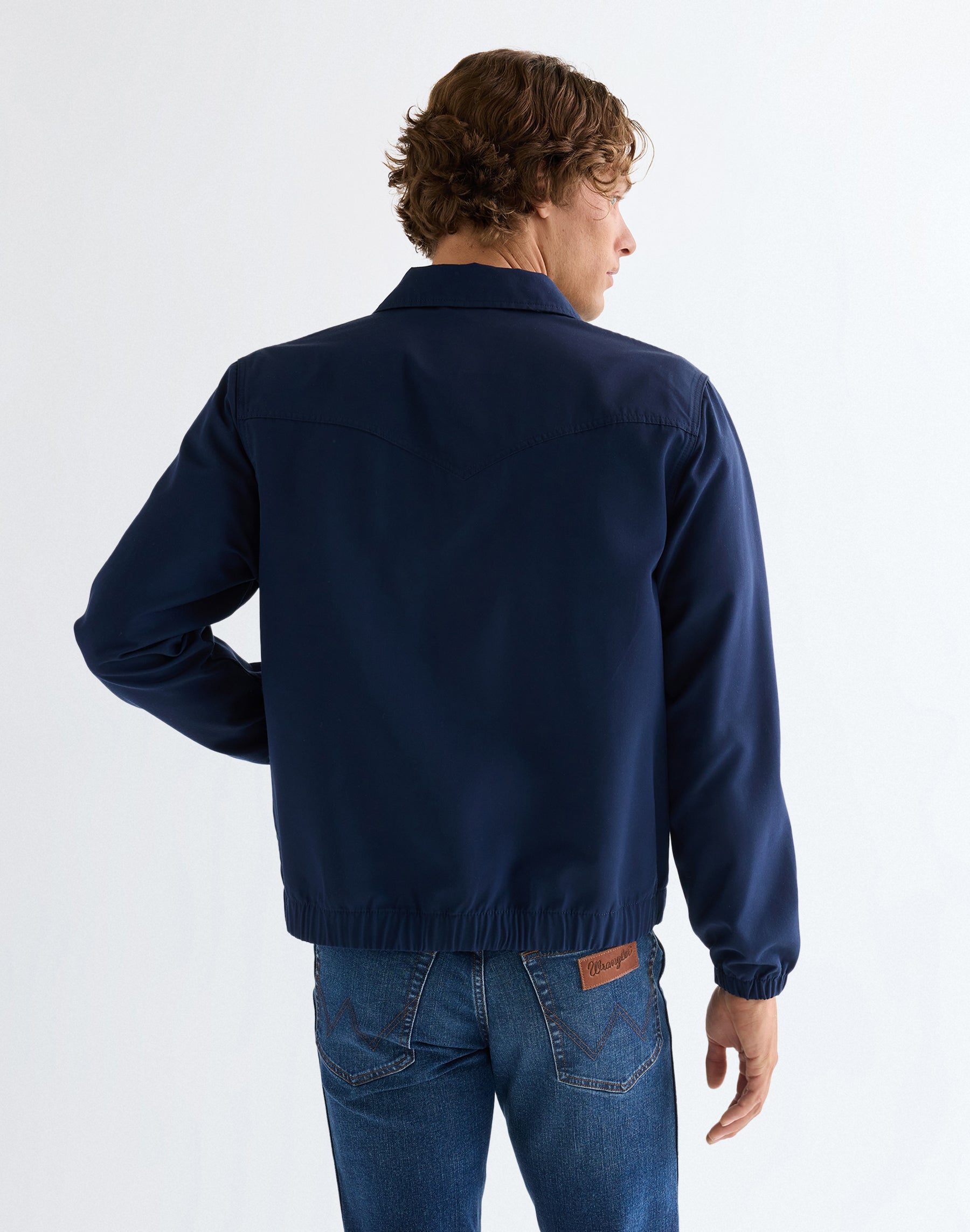 Giacca da allenatore blu navy