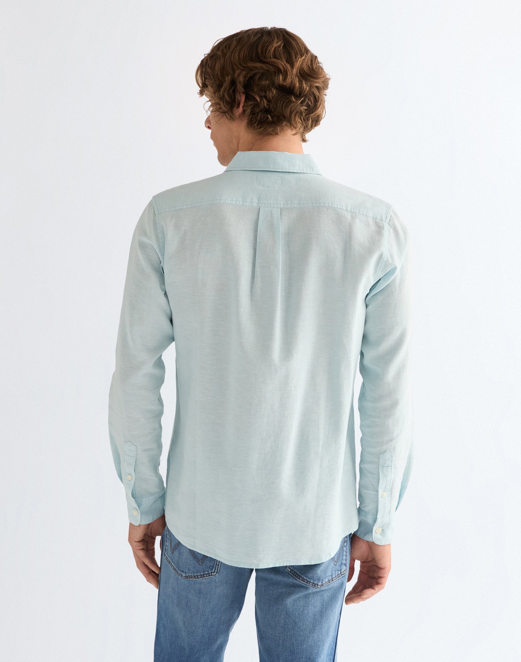 1 camicia Pocket in Forget Me Not Camicie Wrangler