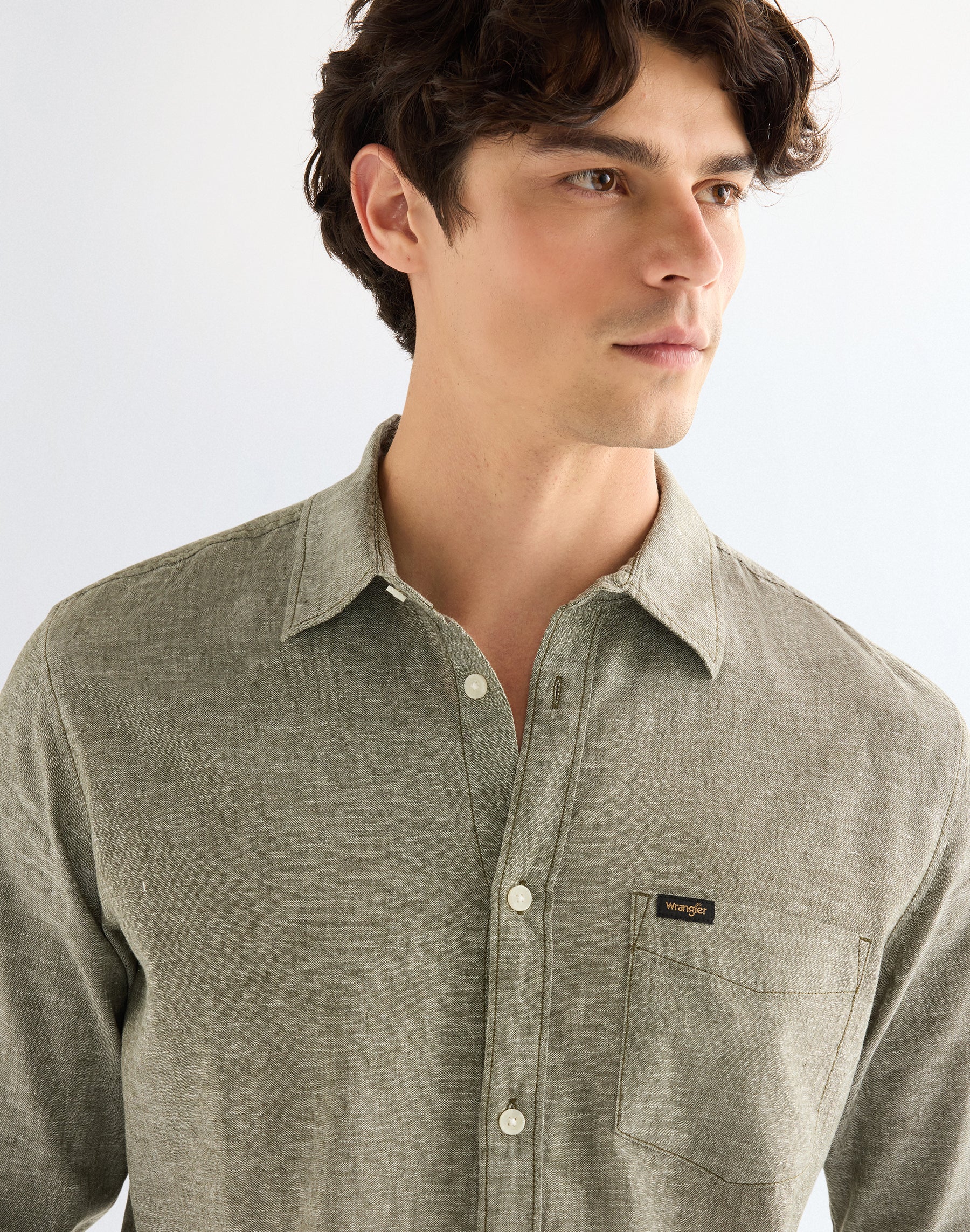 1 camicia Pocket Shirt in Deep Depths Camicie Wrangler