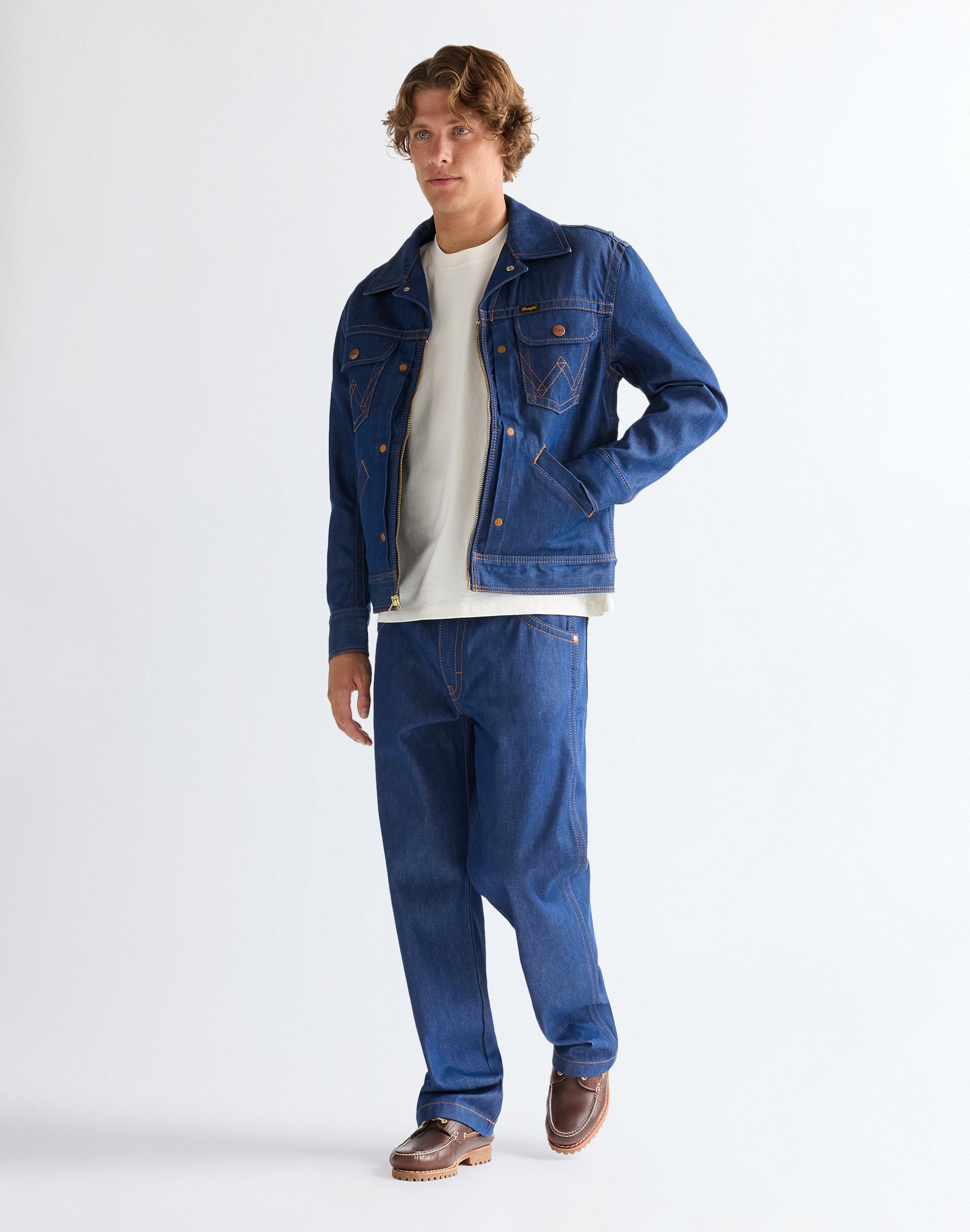 Super Wrangler Jacket in Raw Giacche Wrangler