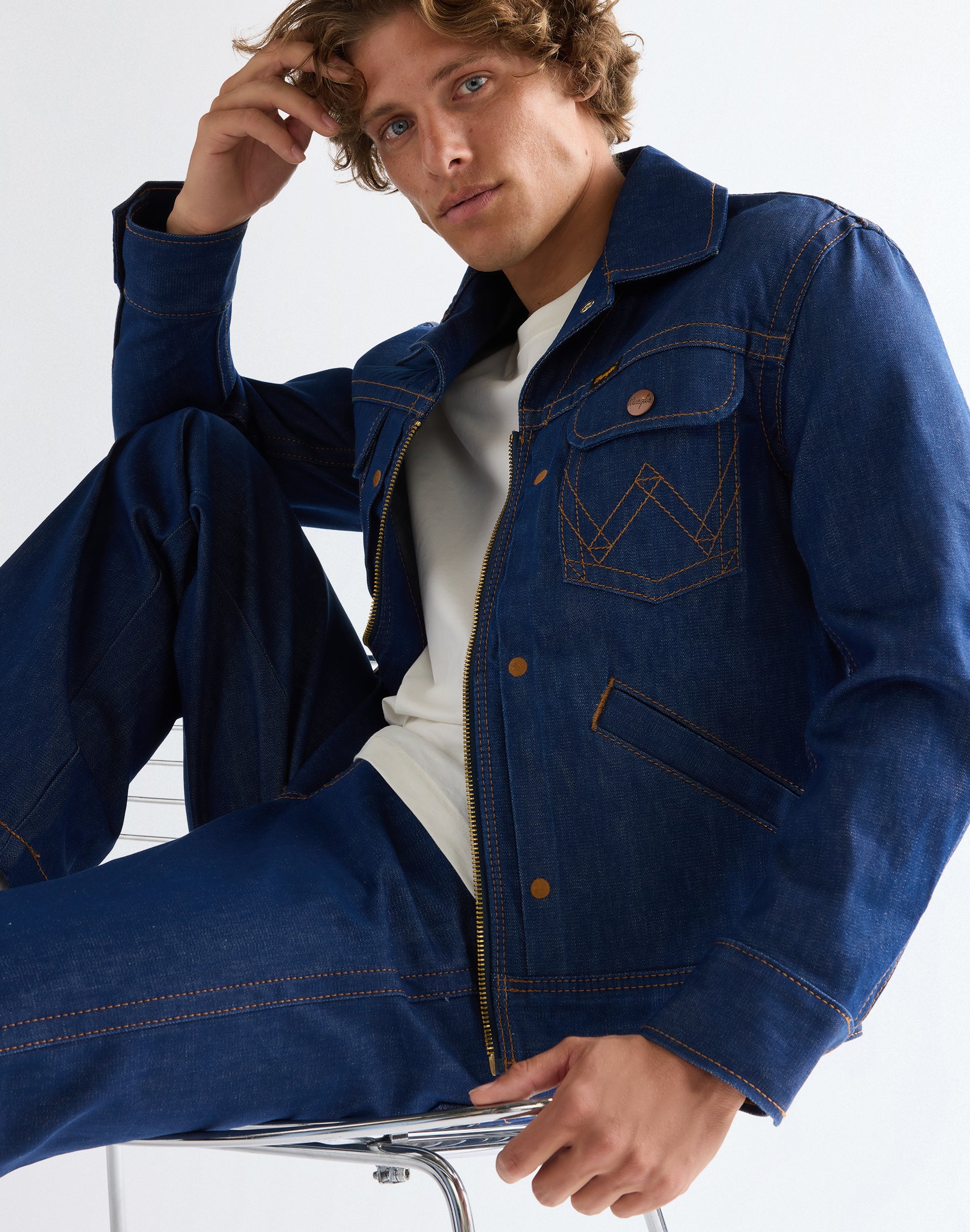 Super Wrangler Jacket in Raw Giacche Wrangler