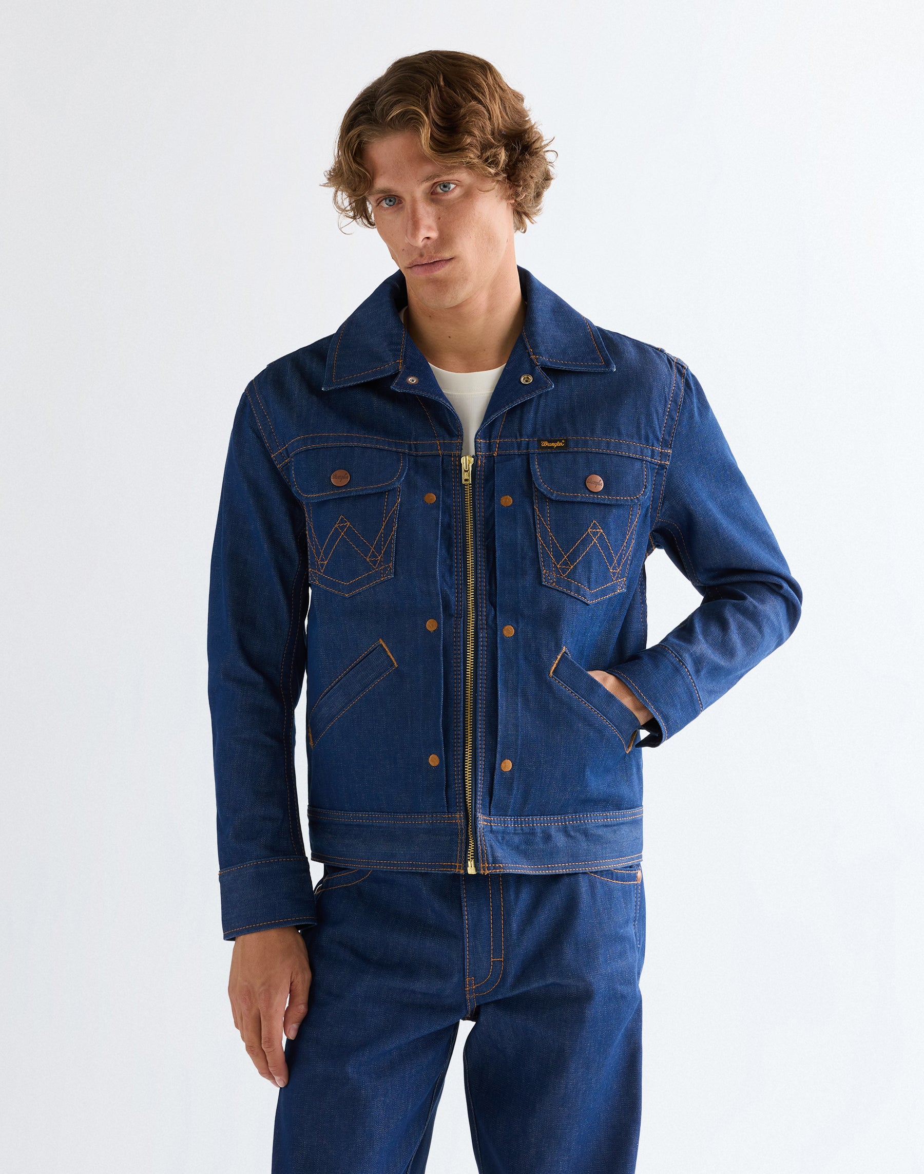 Super Wrangler Jacket in Raw Giacche Wrangler