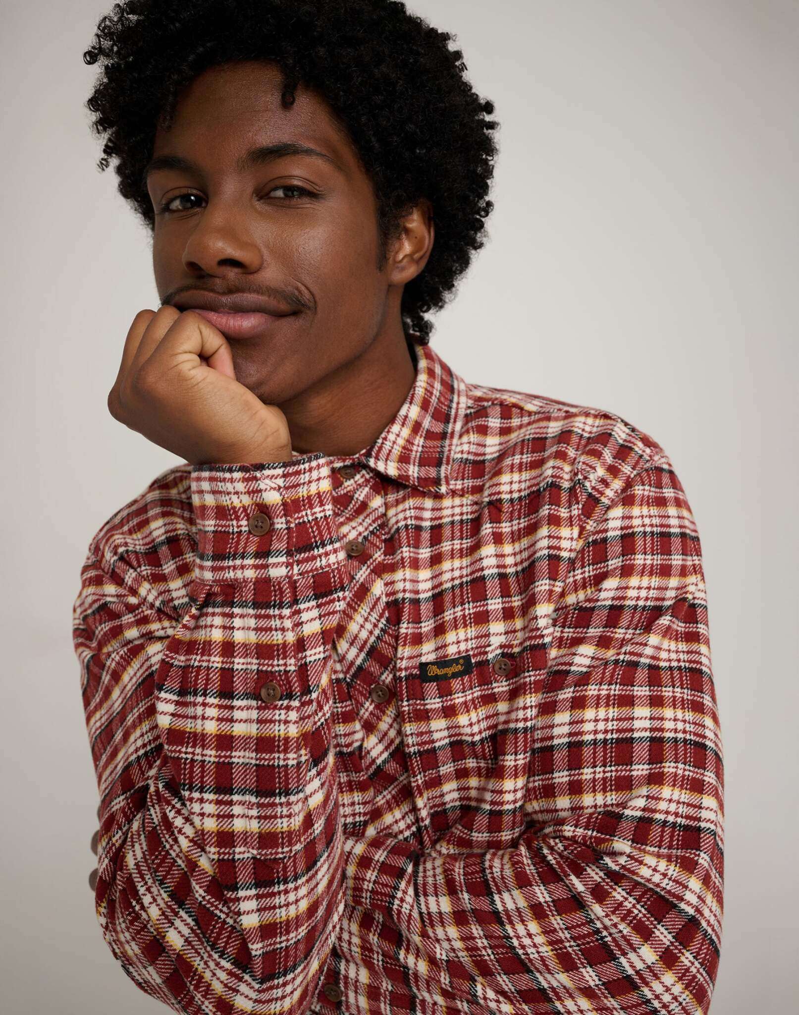 Camicia Will in mattoni cotti Camicie Wrangler