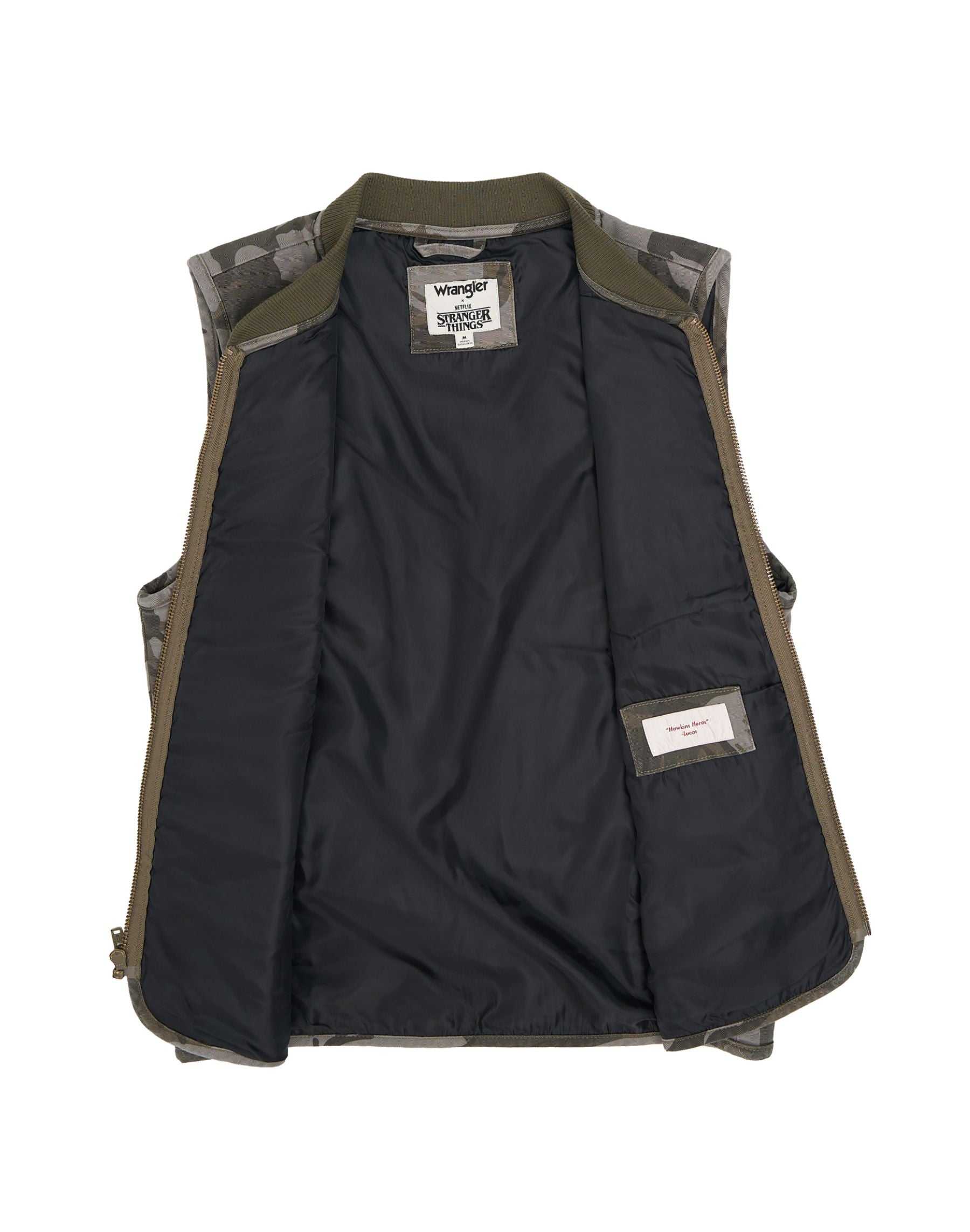 Gilet Mike Lucas in camo Giacche Wrangler
