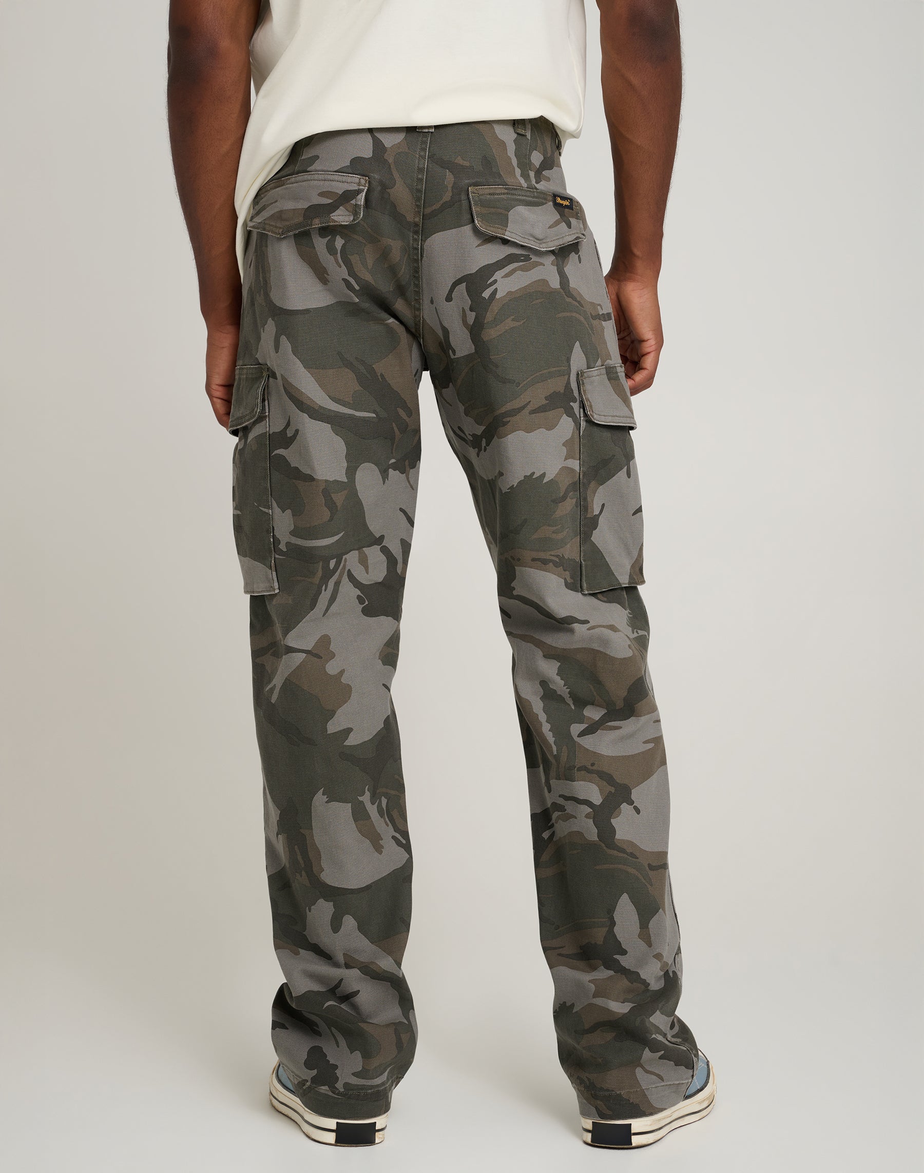 Pantaloni Mike Lucas in camo Pantaloni Wrangler