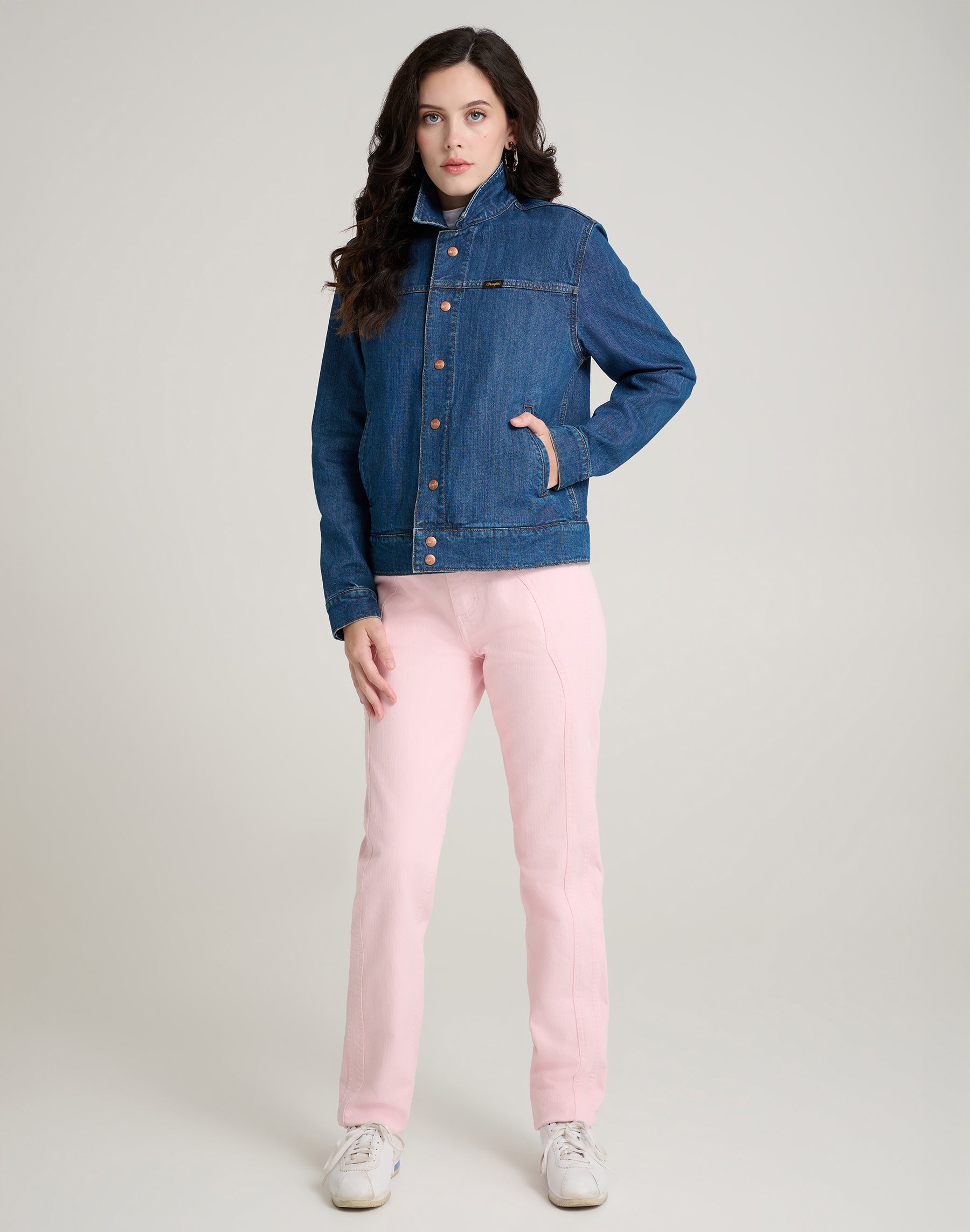 Giacca Nancy in giacca classica blu Wrangler