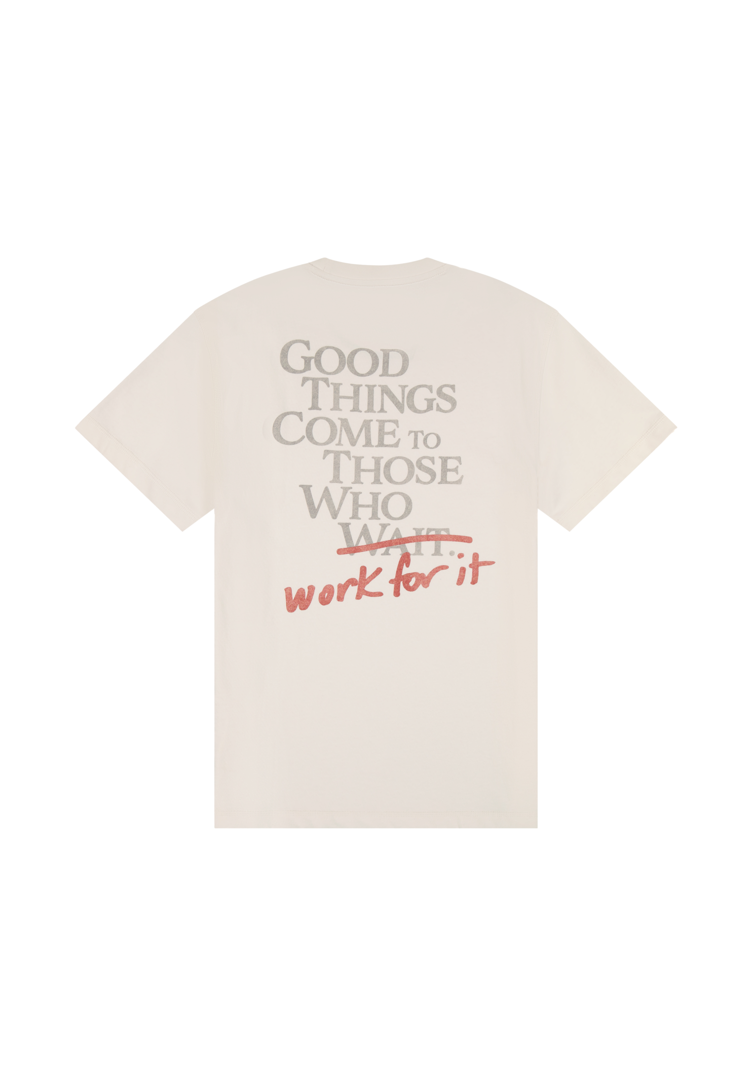Ww Work For It Tee in Natural