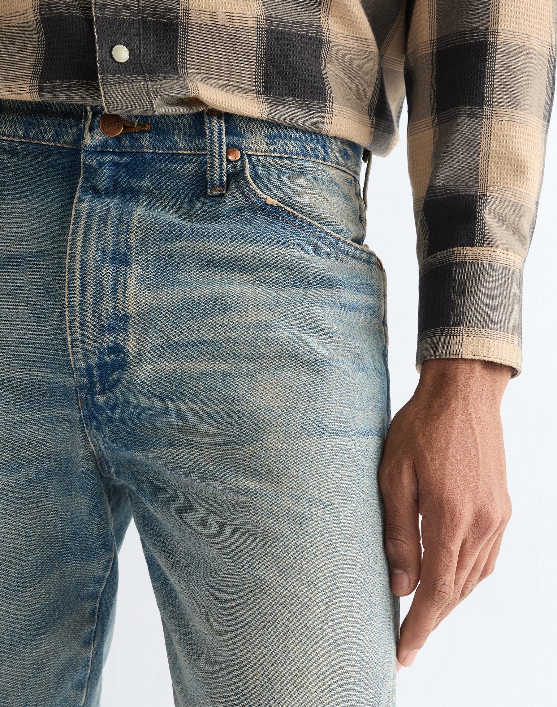 13Mwz in jeans Mudstone Wrangler